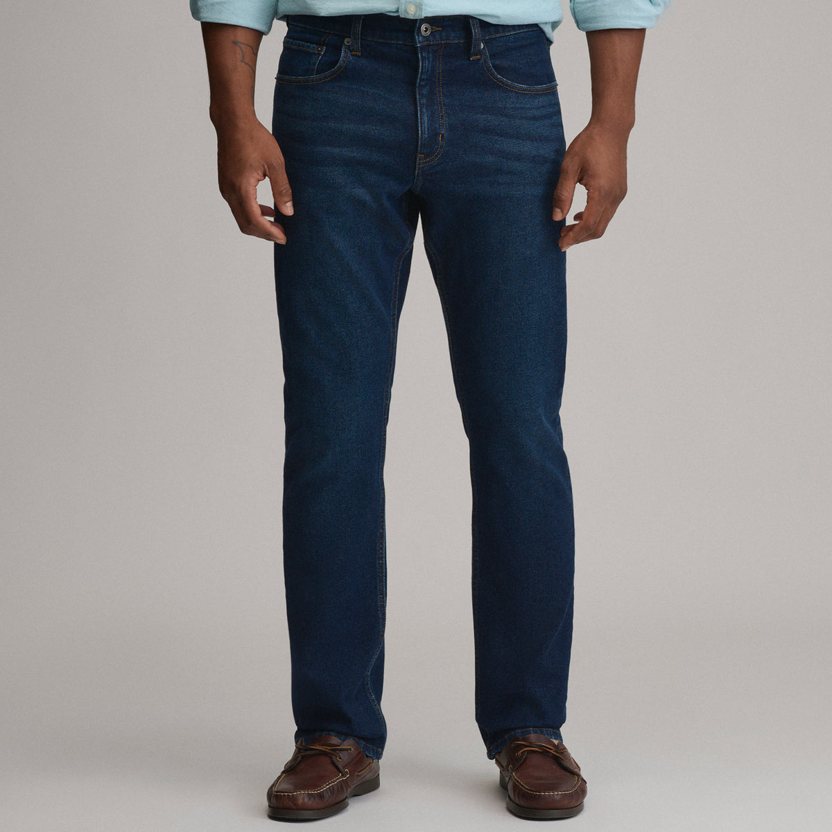 Eddies Flex Jean - Straight-Deep Indigo-1