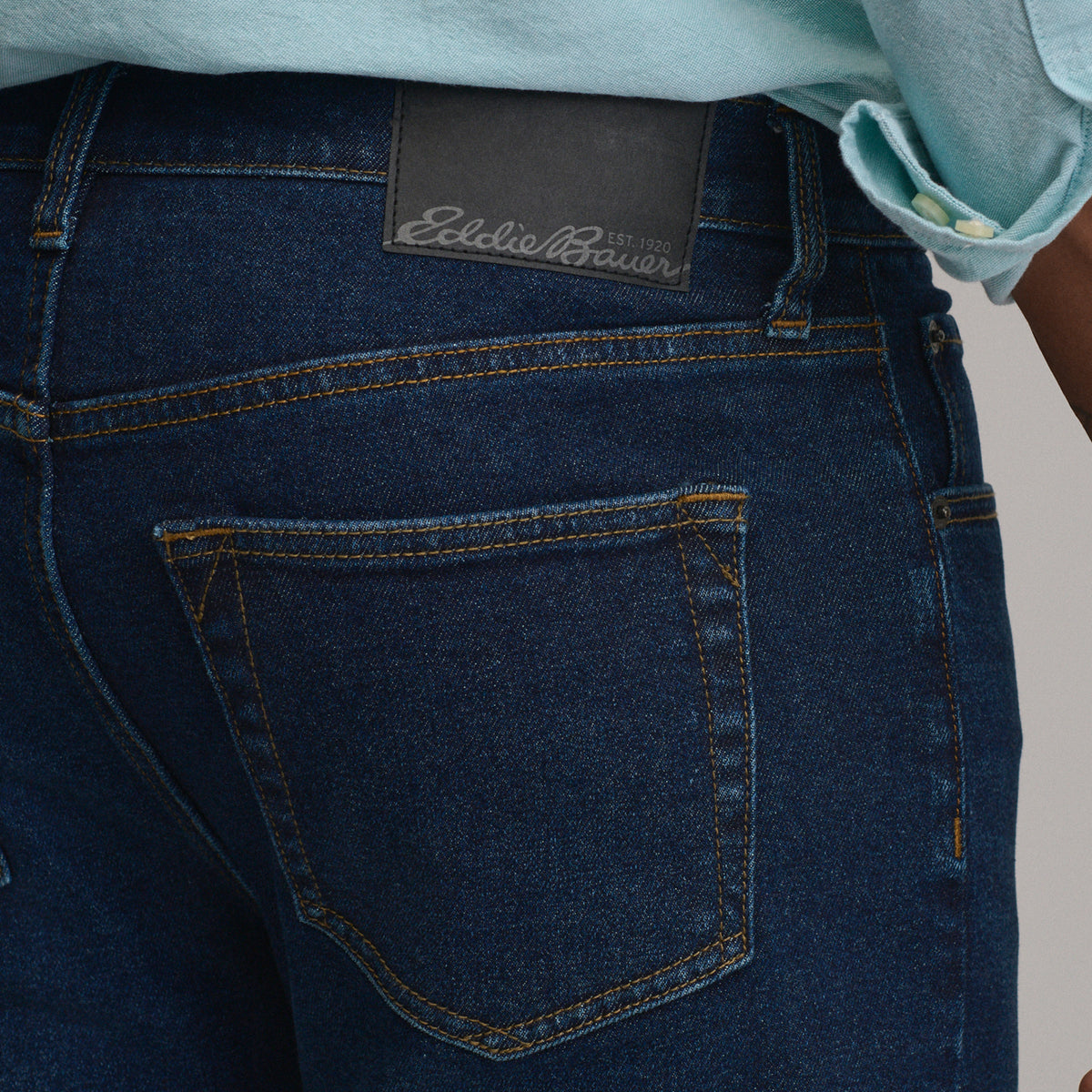 Eddies Flex Jean - Straight-Deep Indigo-3