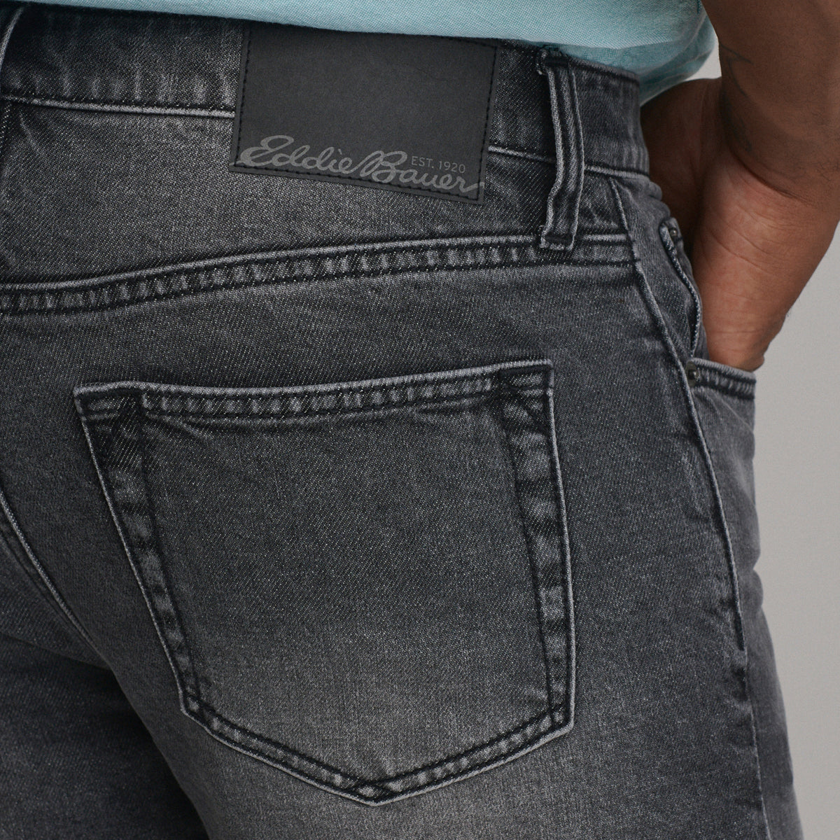 Eddies Flex Jean - Straight-Faded Black-7
