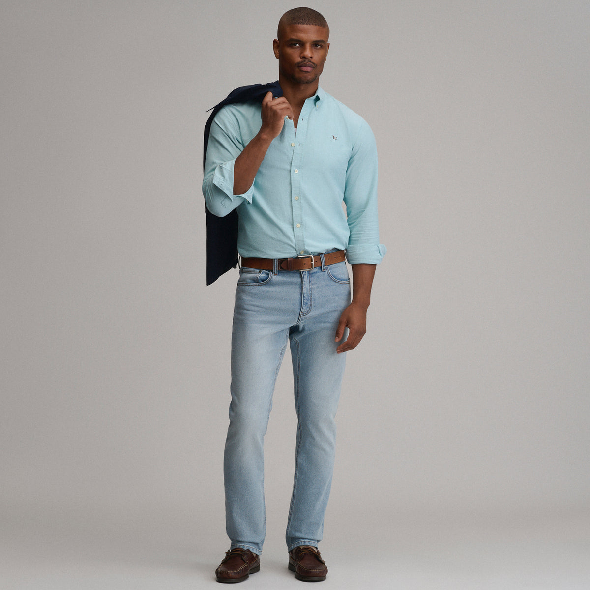 Eddies Flex Jean - Straight-Light Chambray 1-12