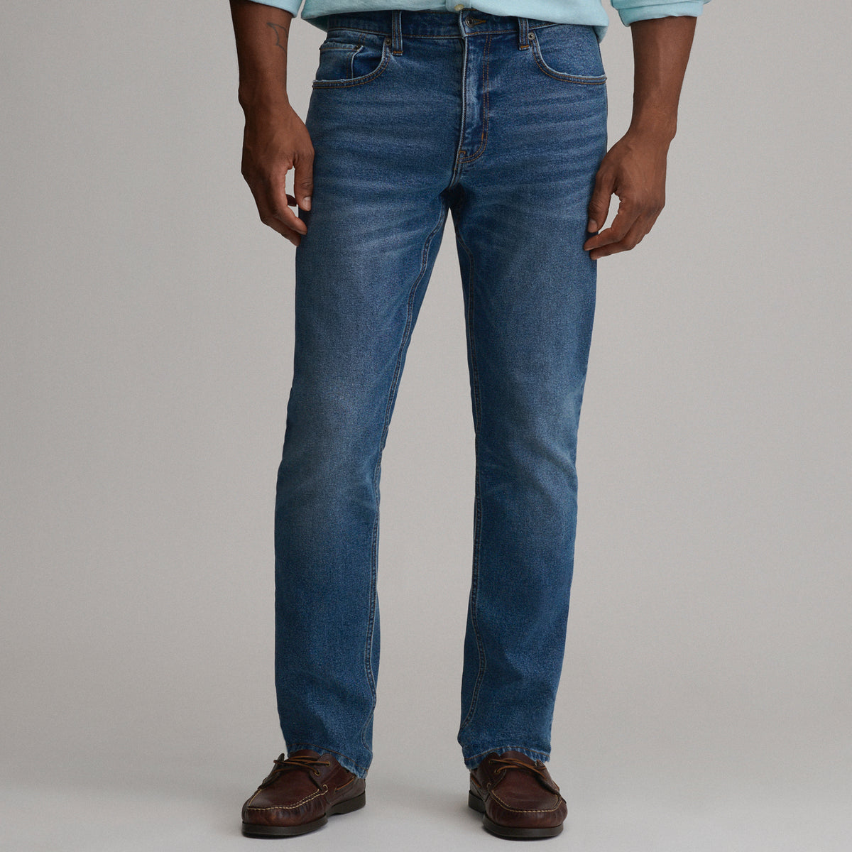 Eddies Flex Jean - Straight-Pacific Blue-13