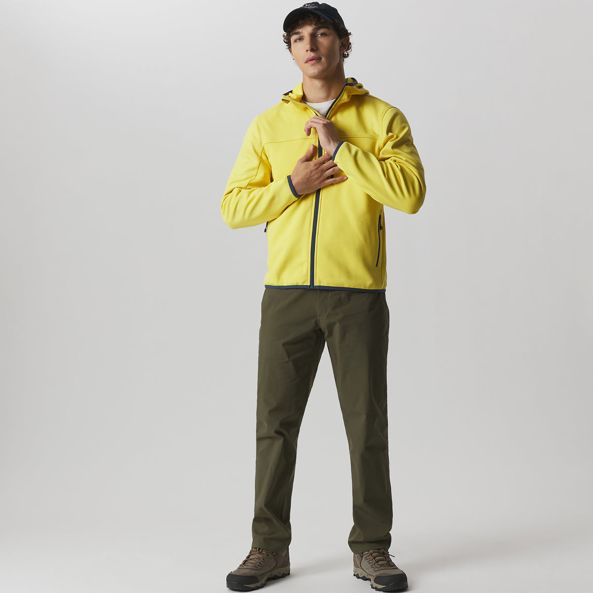 Men's Tech Fleece Full-Zip Sweatshirt-Golden Rod-16