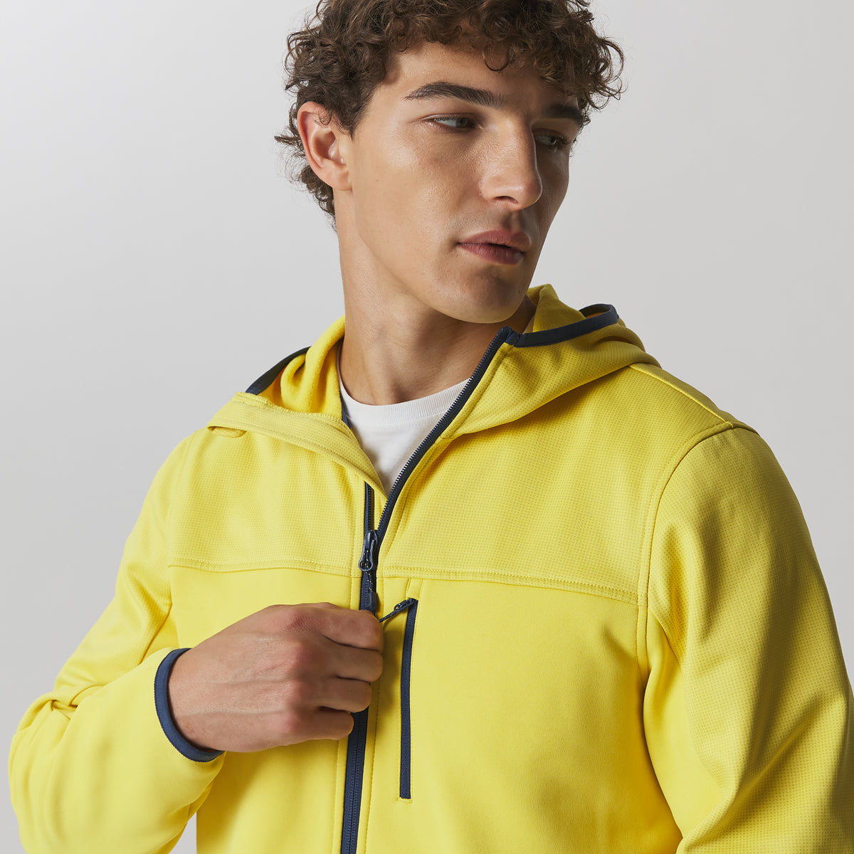 Men's Tech Fleece Full-Zip Sweatshirt-Golden Rod-17