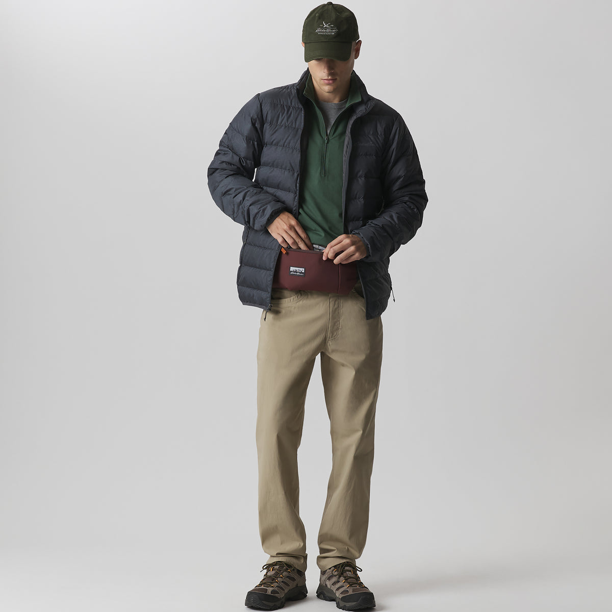Cirruslite Down Jacket-Dark Smoke Heather-T1