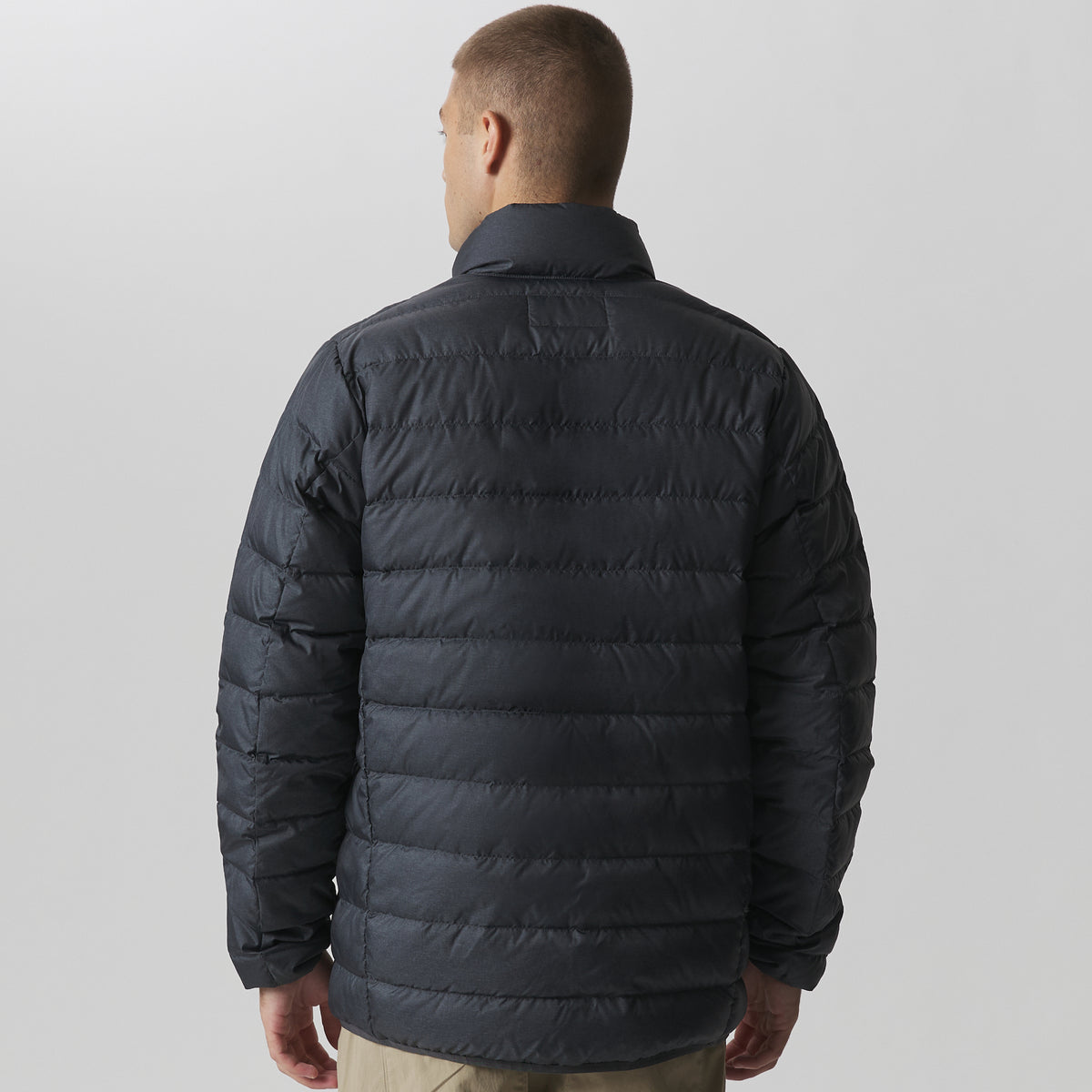 Cirruslite Down Jacket-Dark Smoke Heather-F1