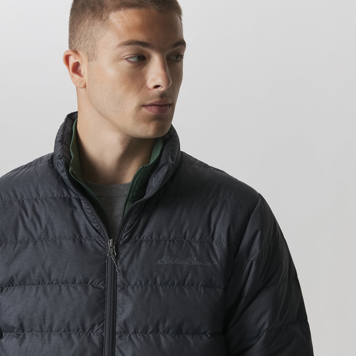 Cirruslite Down Jacket-Dark Smoke Heather-P1