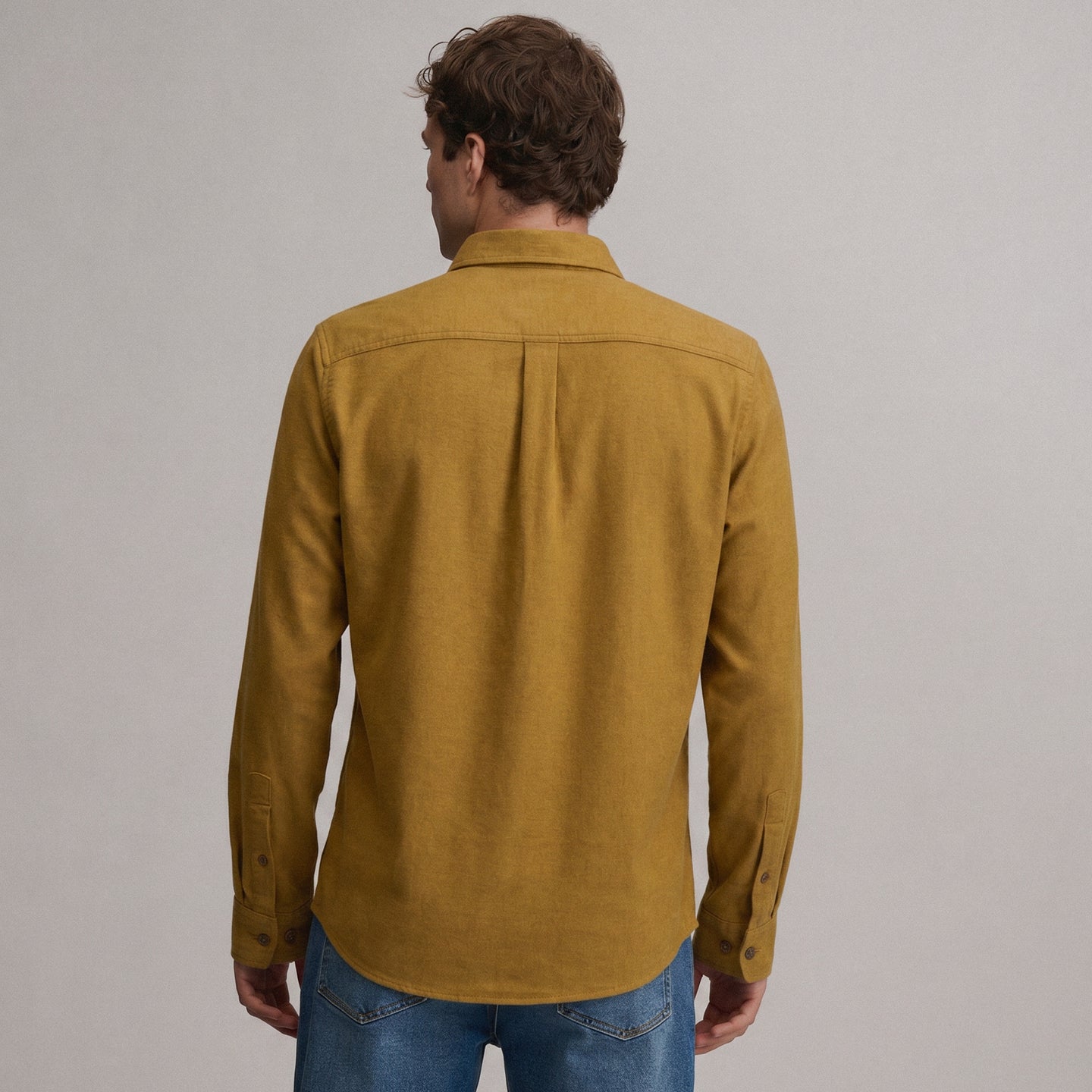 LS Eddie Bauers Favorite Flannel -Classic-Golden Oak-2