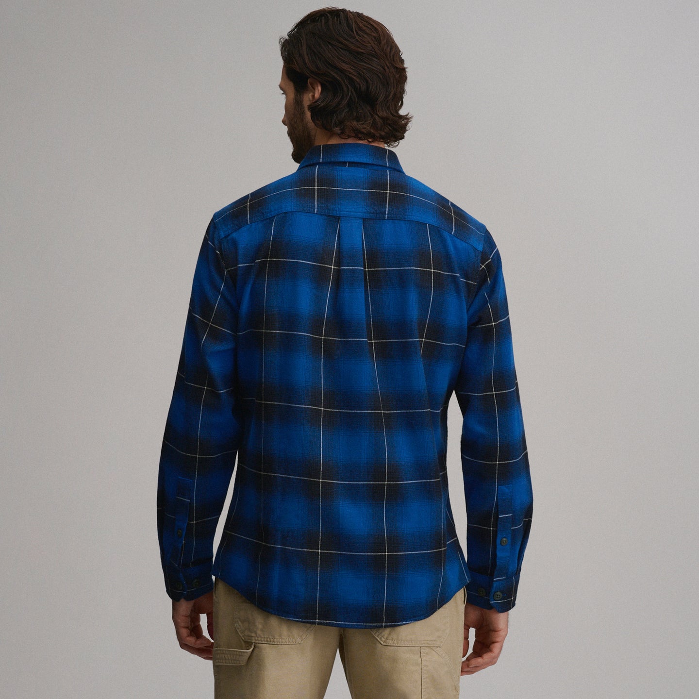 LS Eddie Bauers Favorite Flannel -Classic-Royal-10
