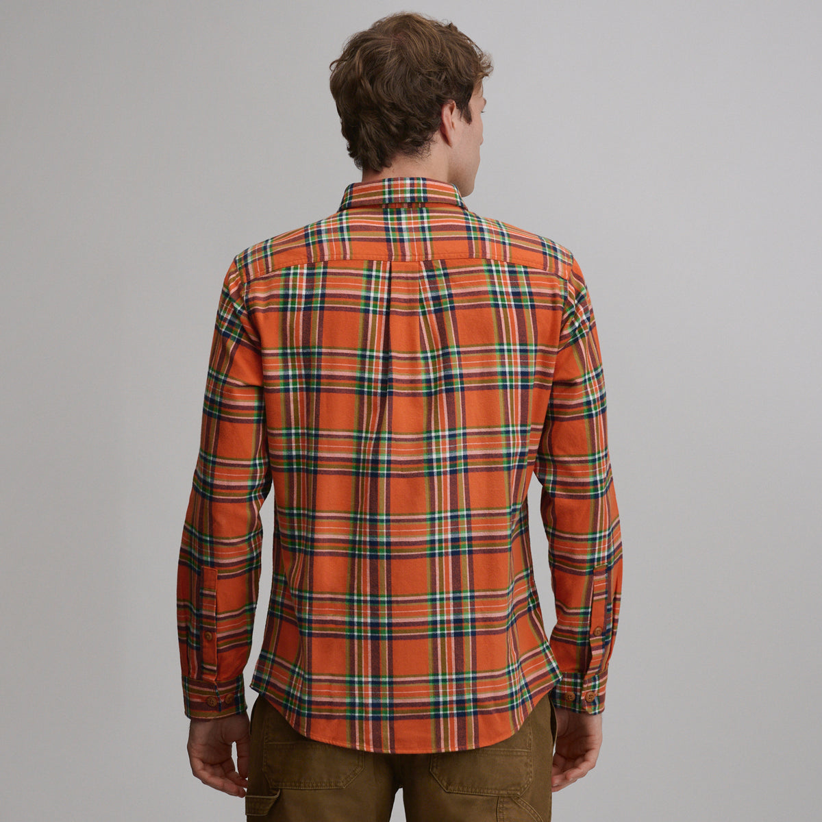 LS Eddie Bauers Favorite Flannel -Classic-Carrot-18