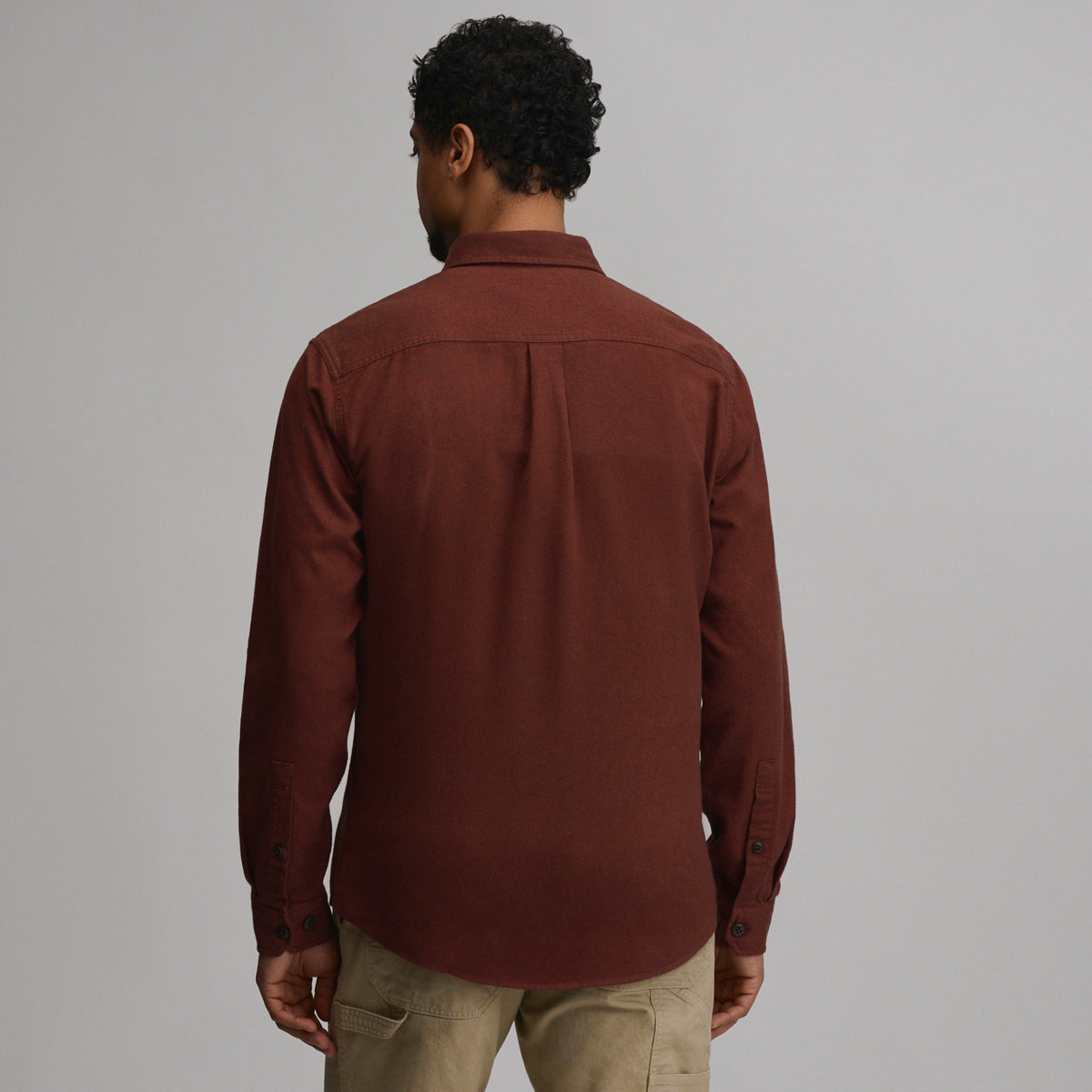 LS Eddie Bauers Favorite Flannel -Classic-Sable-58