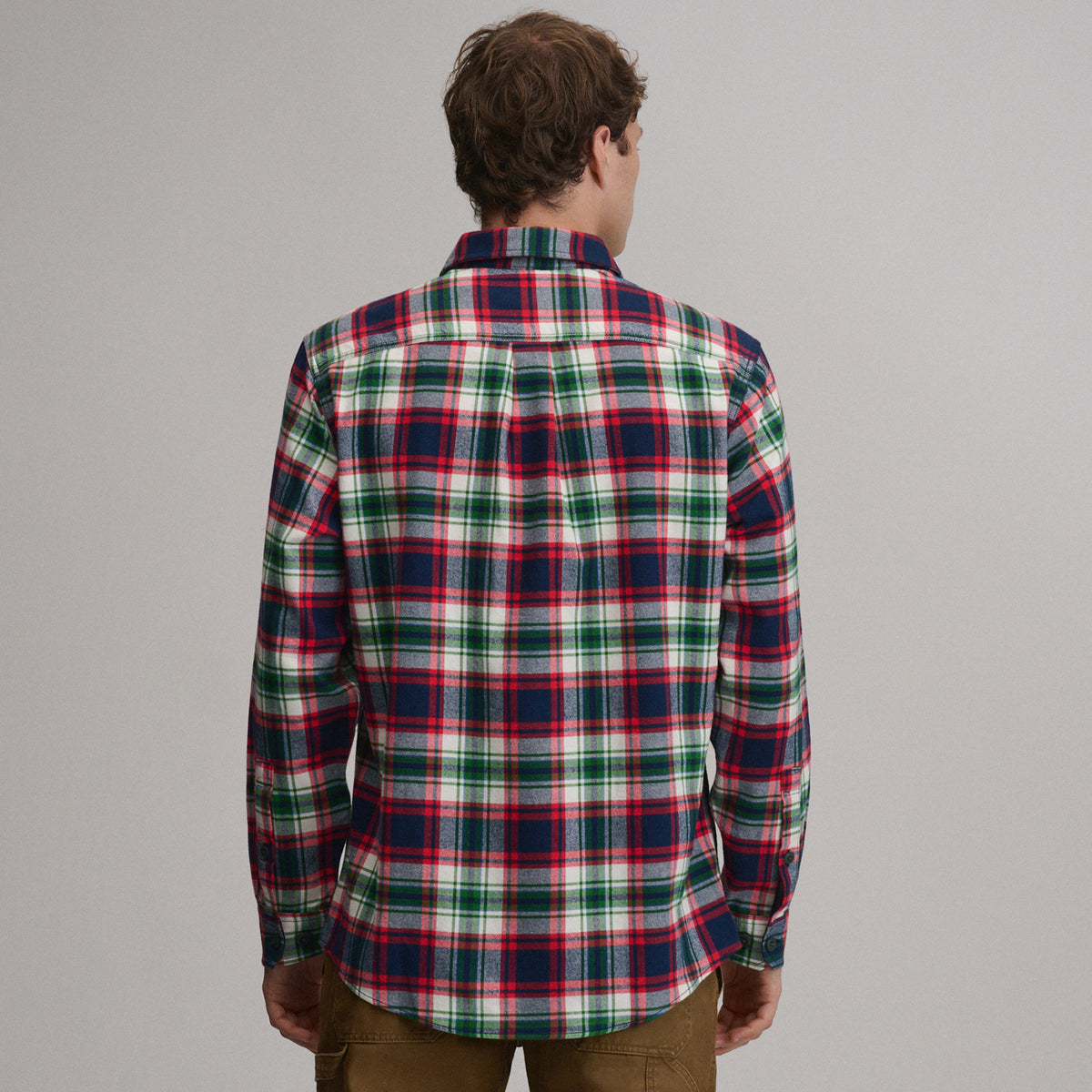 LS Eddie Bauers Favorite Flannel -Relaxed-Chili-18