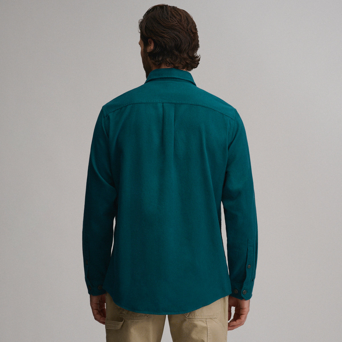 LS Eddie Bauers Favorite Flannel -Relaxed-Sea Glass-38