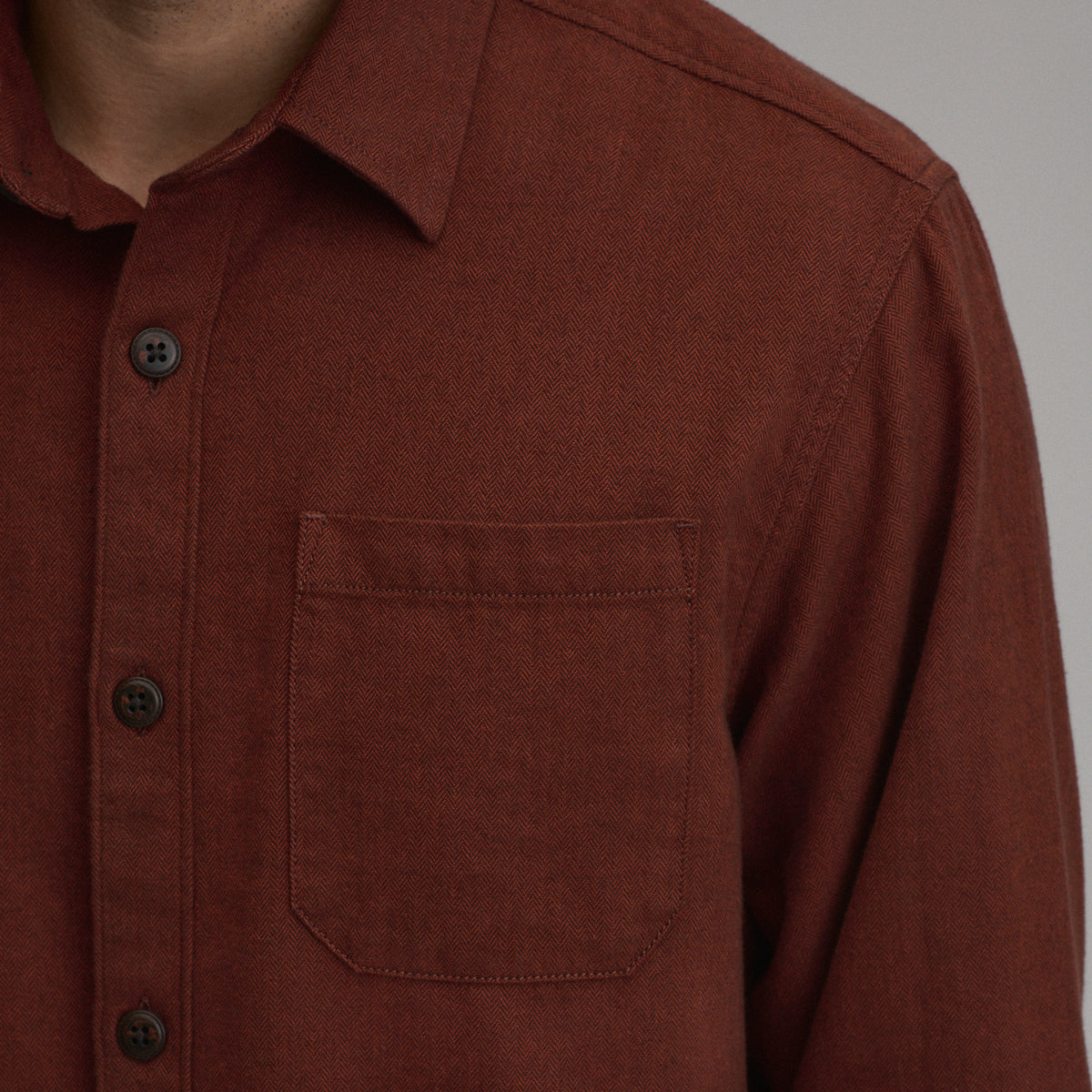 LS Eddie Bauers Favorite Flannel -Relaxed-Sable-55