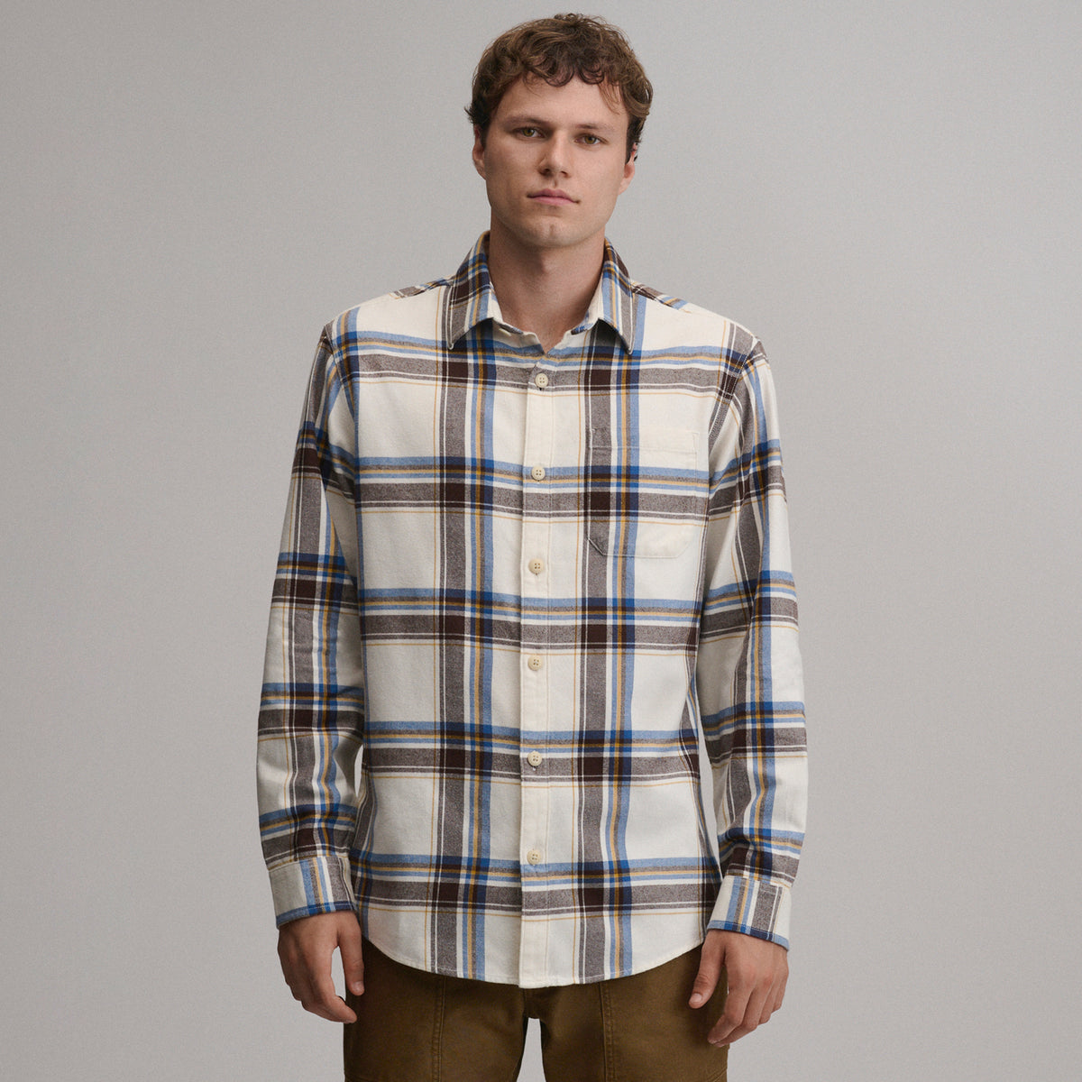 LS Eddie Bauers Favorite Flannel -Relaxed-Shell-61