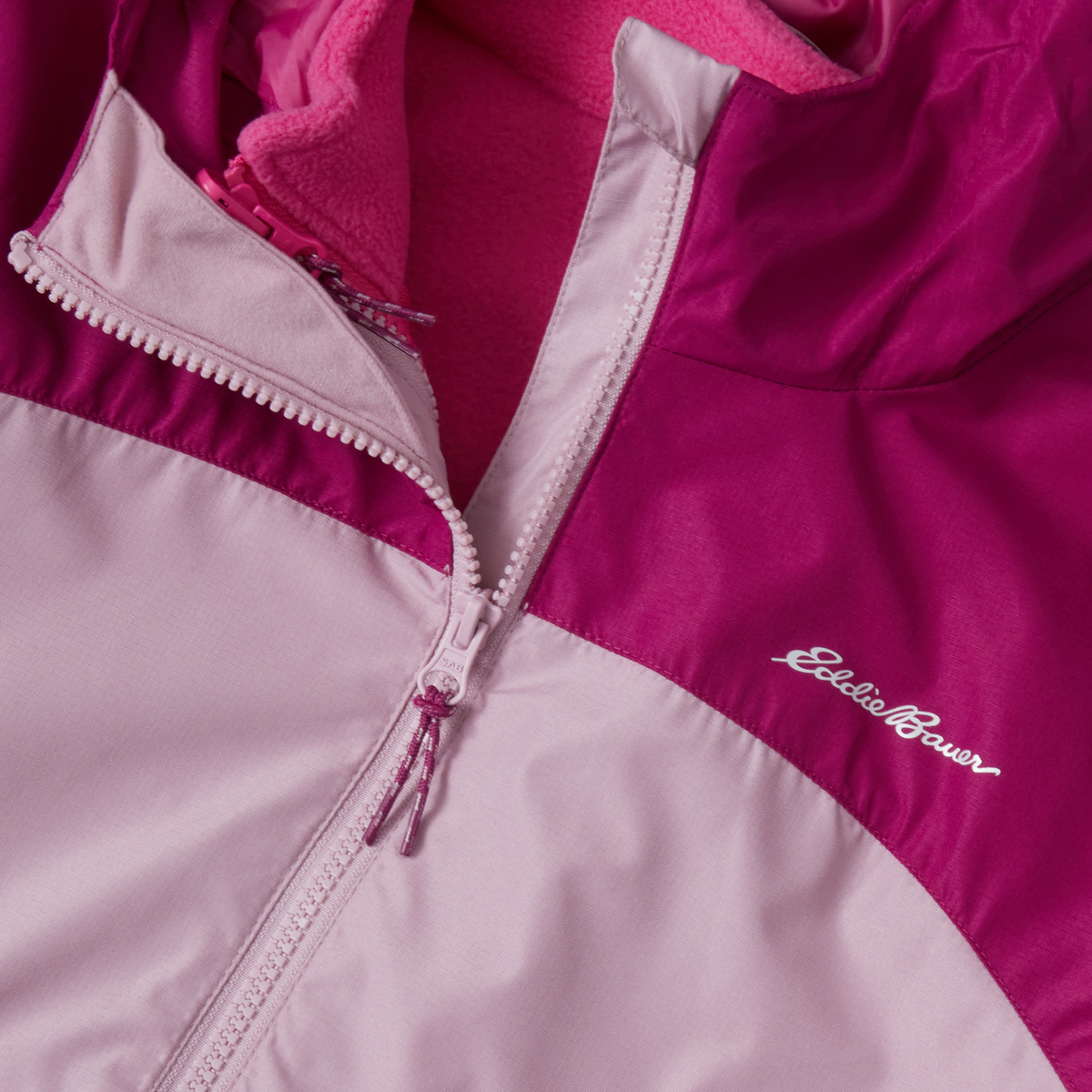 Girls' 3-In-1 Jacket-Dawn Pink-3