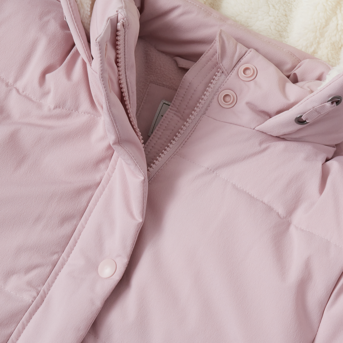 Girls' Down-Filled Stadium Jacket-Burnished Lilac-3
