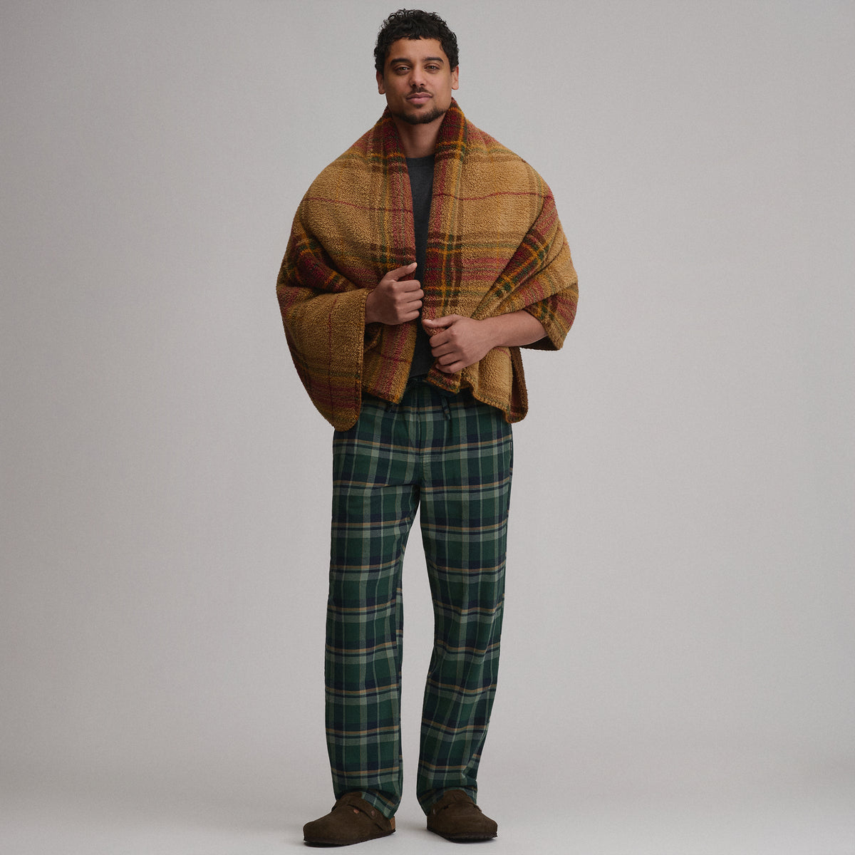 Flannel Woven Pant-Hunter-16