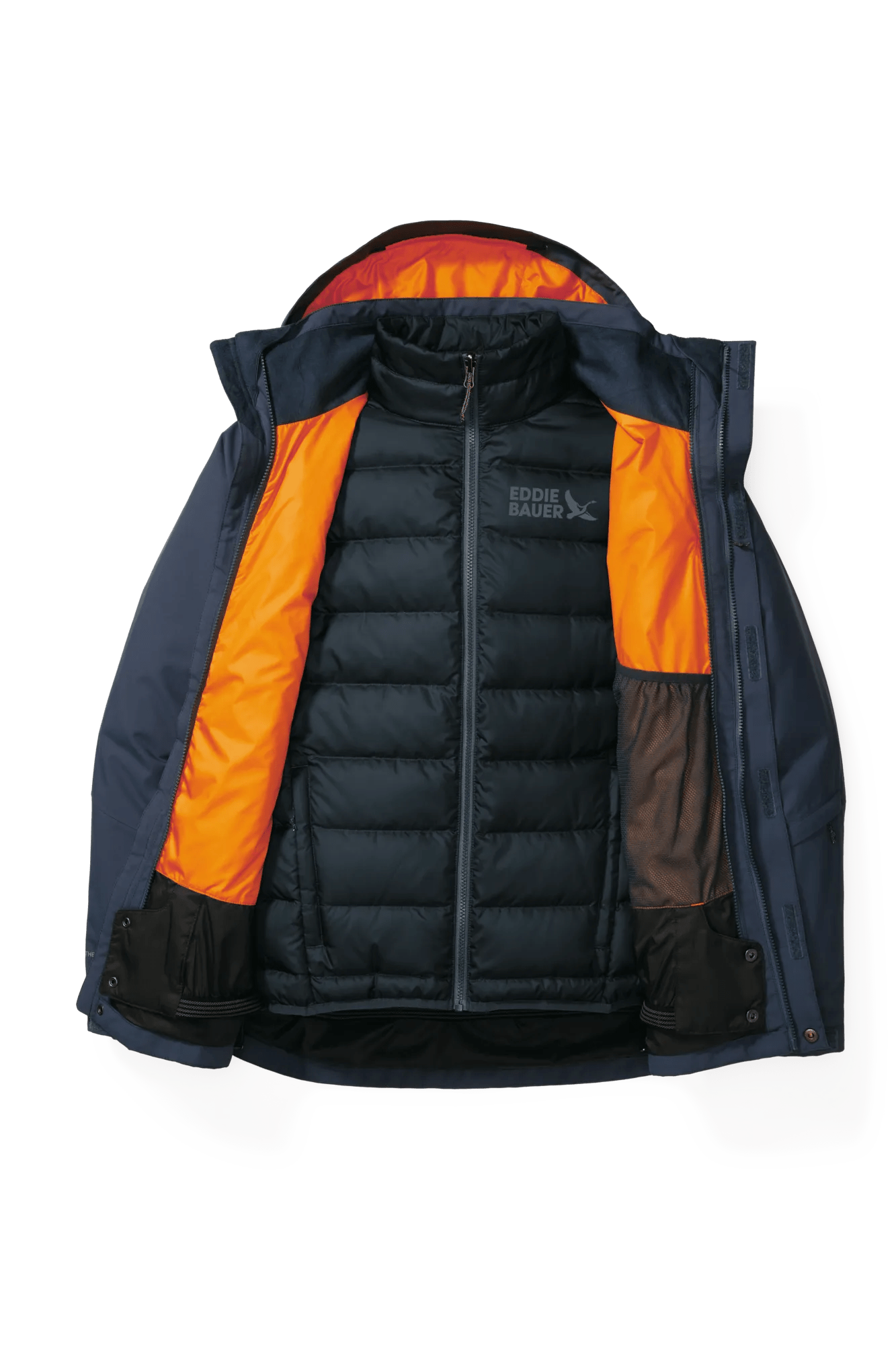 Men's Powder Search 2.0 3-In-1 Waterproof Down Ski Jacket-Storm-Regular-6