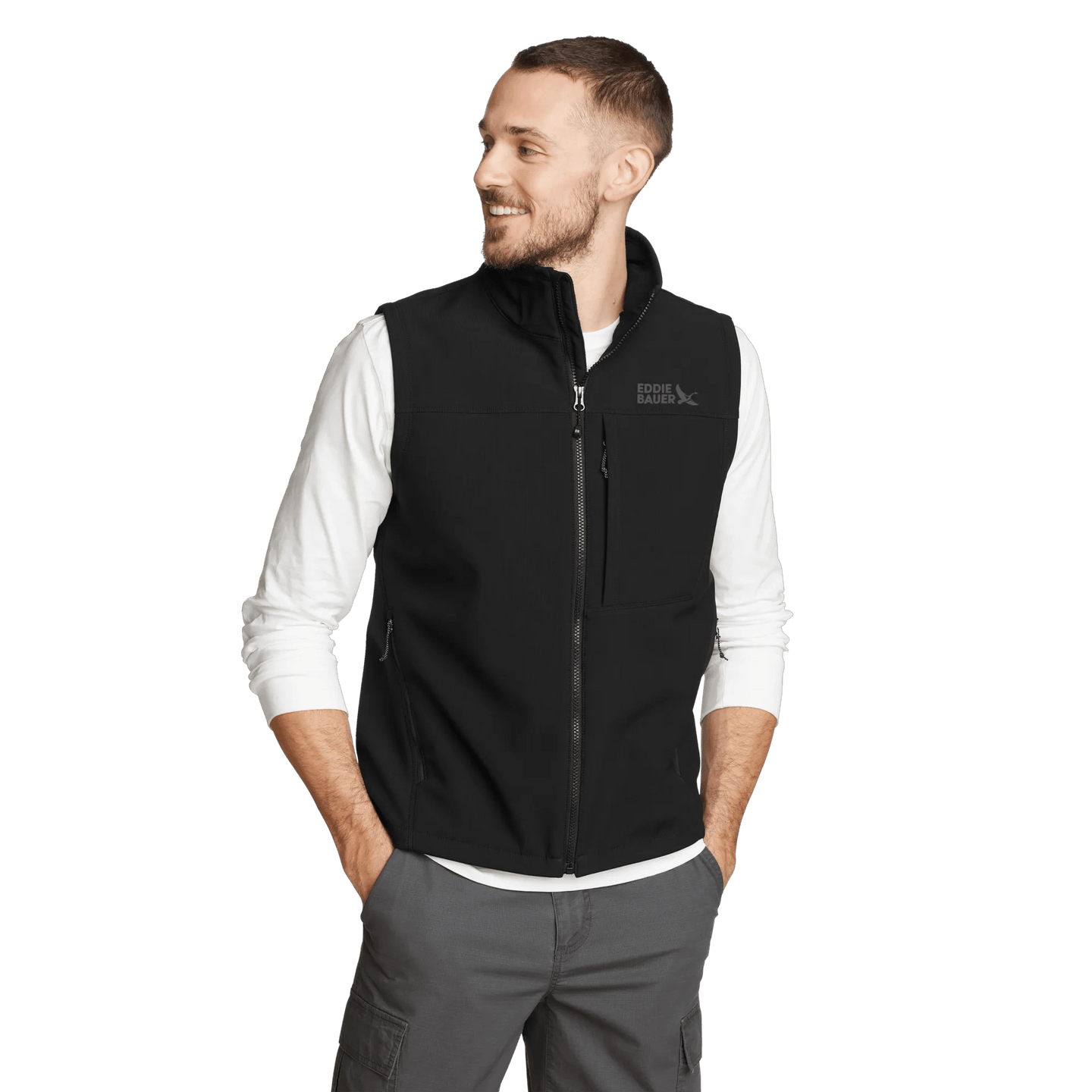 Men's Windfoil® Thermal Vest-Black-Regular-7