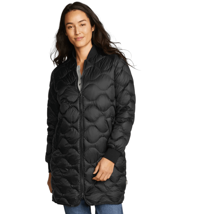 Women's Shaw Long Down Bomber Jacket
