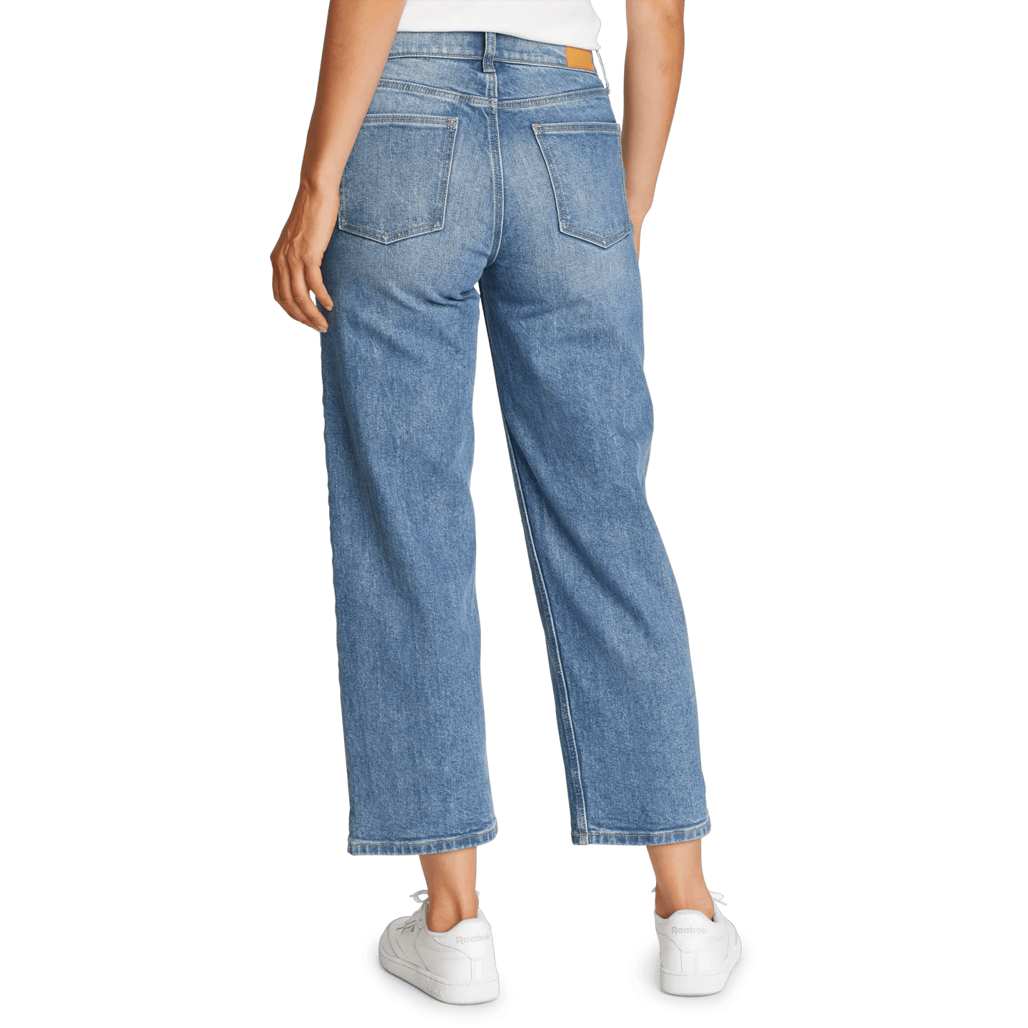 Women's Authentic Everyday High-Rise Cropped Jeans-Vintage-Regular-4