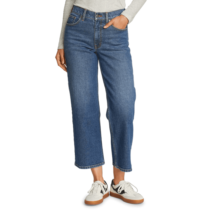 Women's Authentic Everyday High-Rise Cropped Jeans