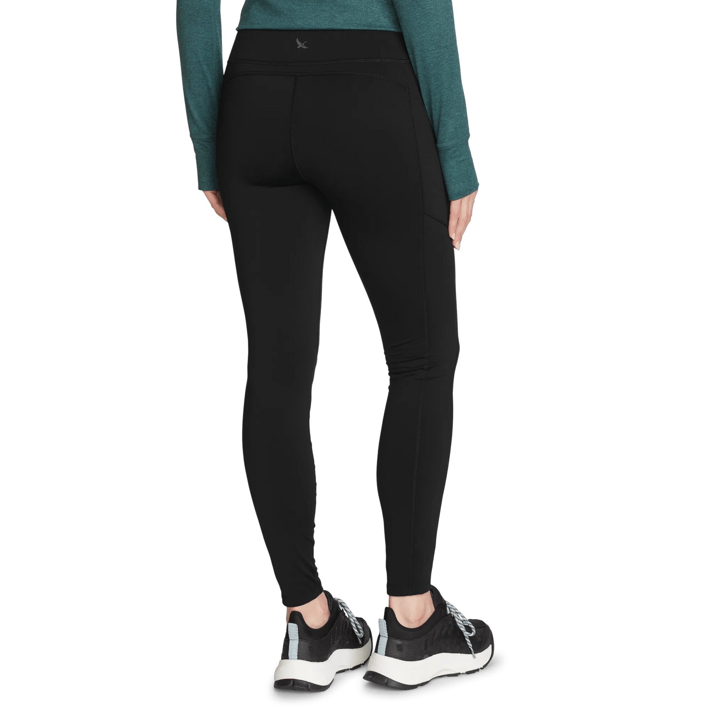 Women's Crossover Winter Trail Adventure High-Rise Leggings-Black-Regular-11