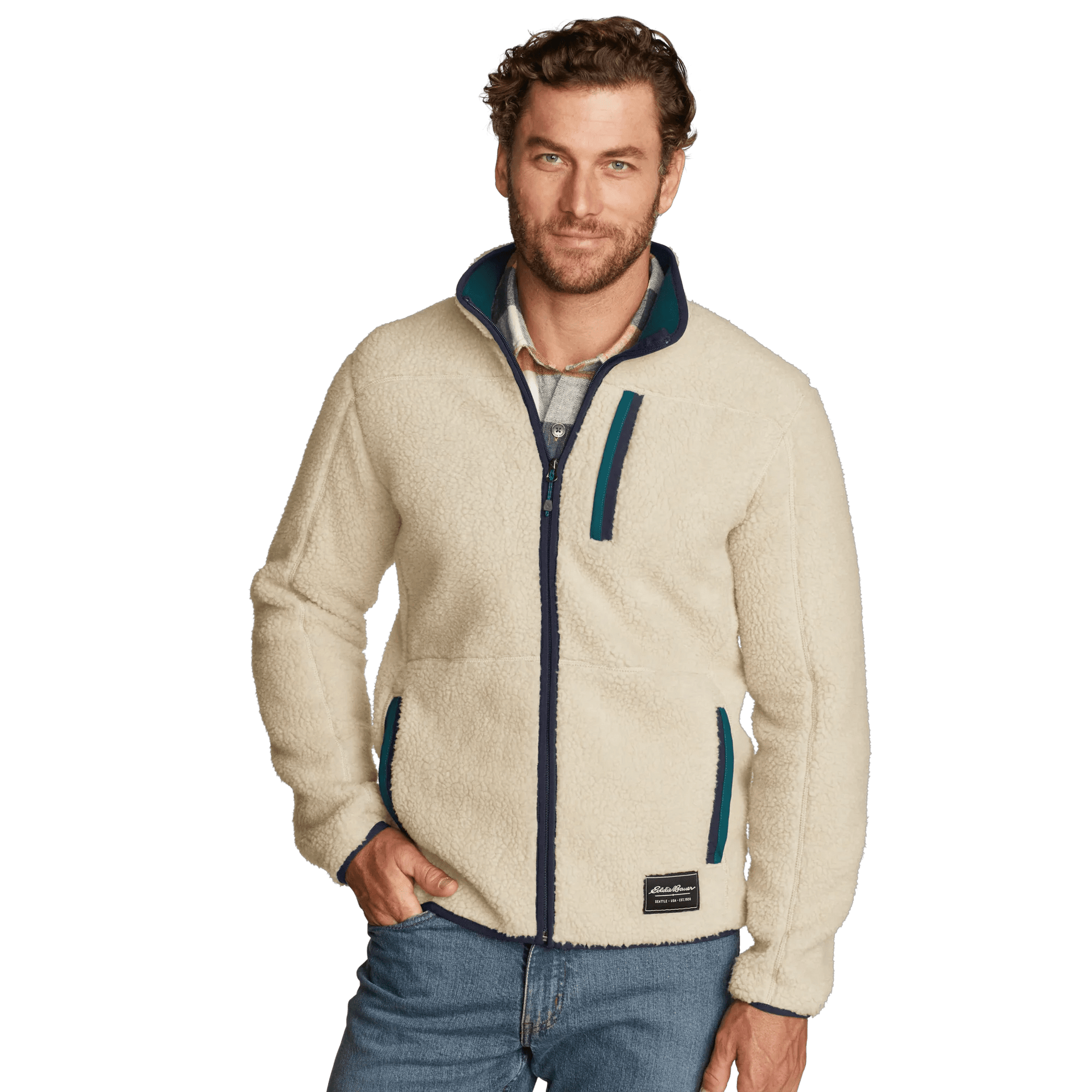 Chilali Faux Shearling Fleece Jacket