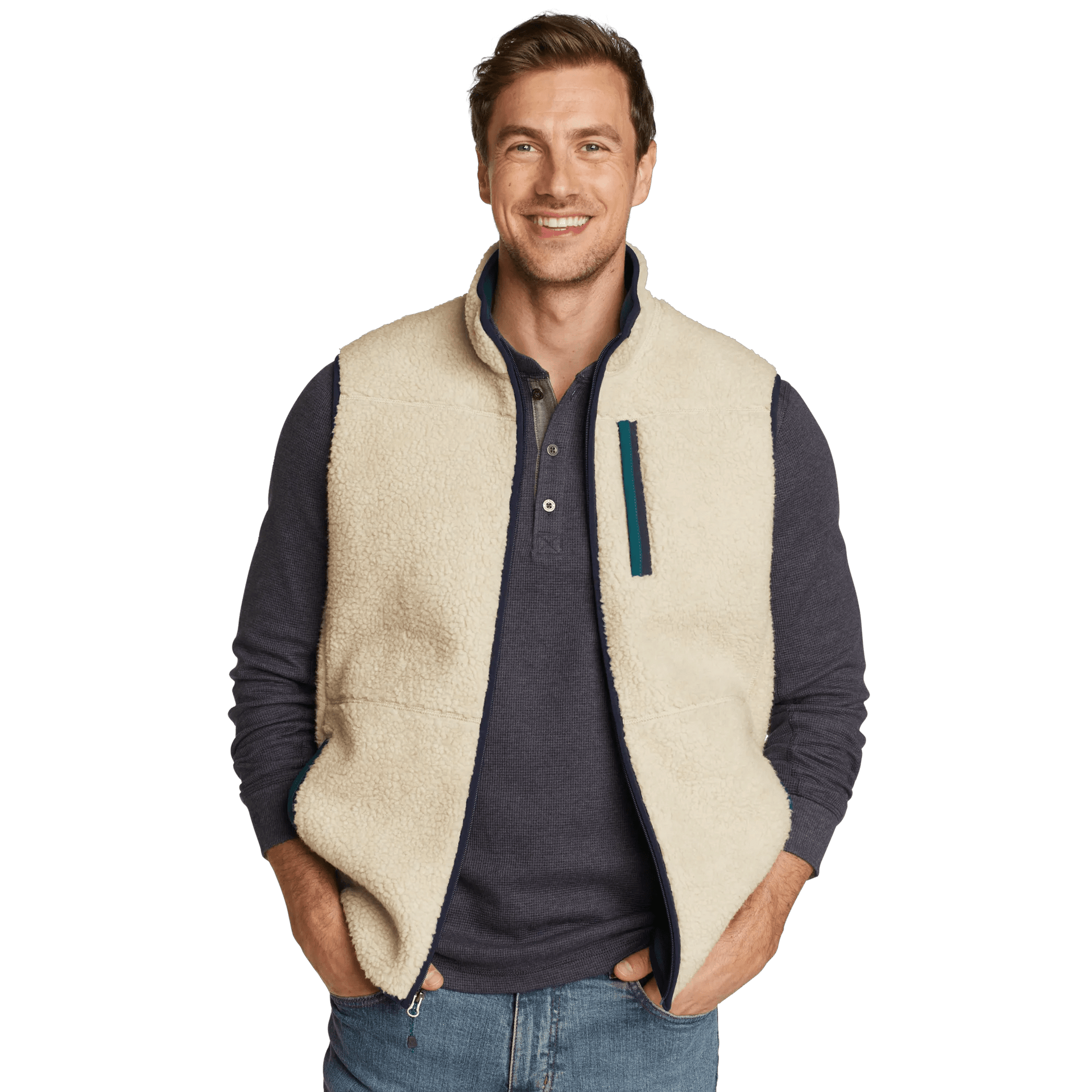 Chilali Faux Shearling Fleece Vest