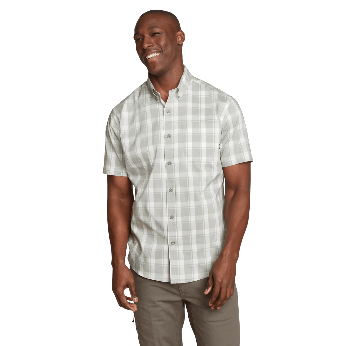 Men's Voyager Flex Short Sleeve Shirt Herb Regular 6