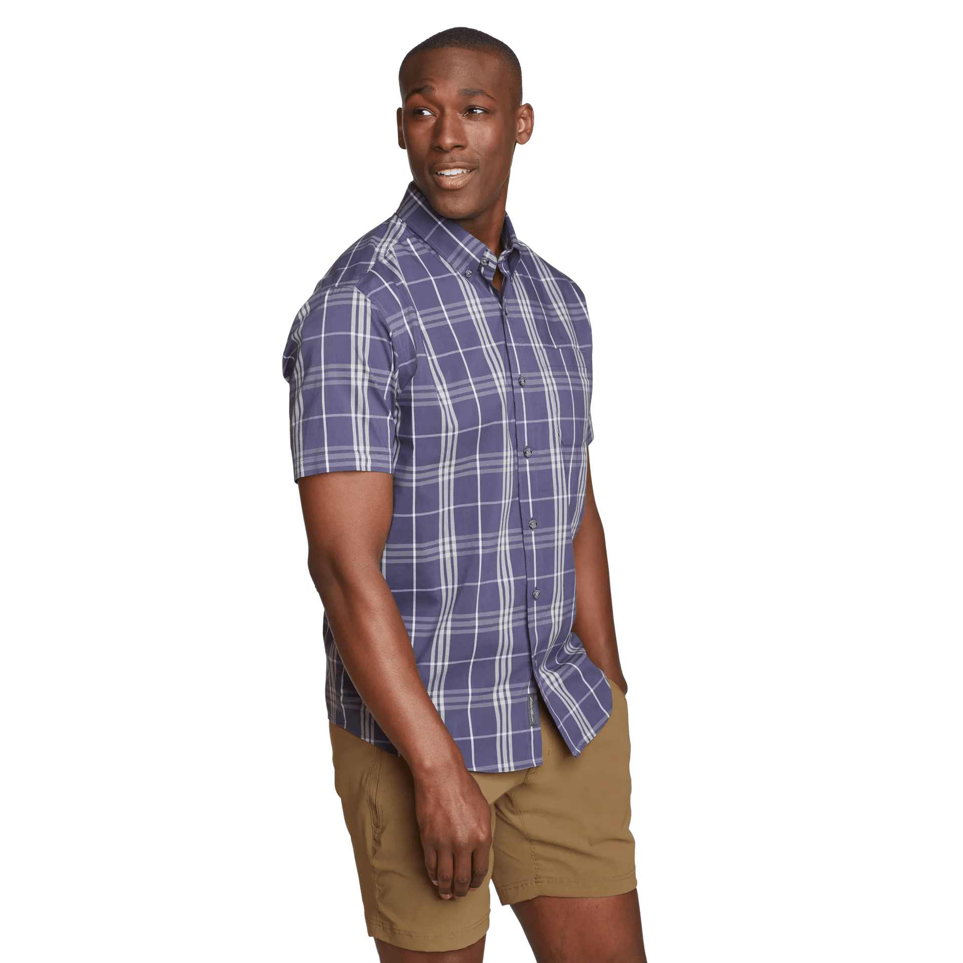 eddie bauer short sleeve dress shirts Eddie Bauer EB608 Short Sleeve Fishing Shirt - Seagrass Green