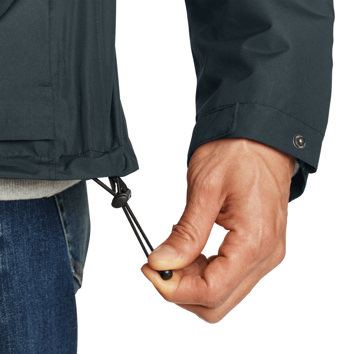 Men's Rainfoil® Waterproof Packable Hooded Storm Jacket-Storm-Regular-7