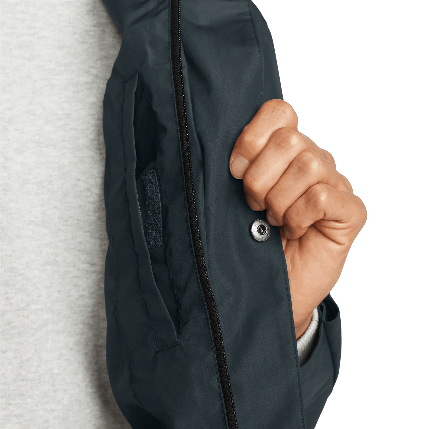 Men's Rainfoil® Waterproof Packable Hooded Storm Jacket-Storm-Regular-6