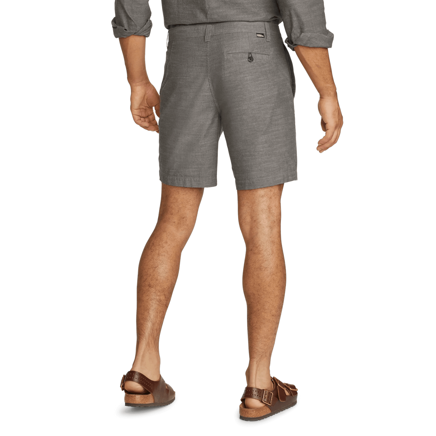 Men's Camano Shorts - Solid-Gray-Regular-5