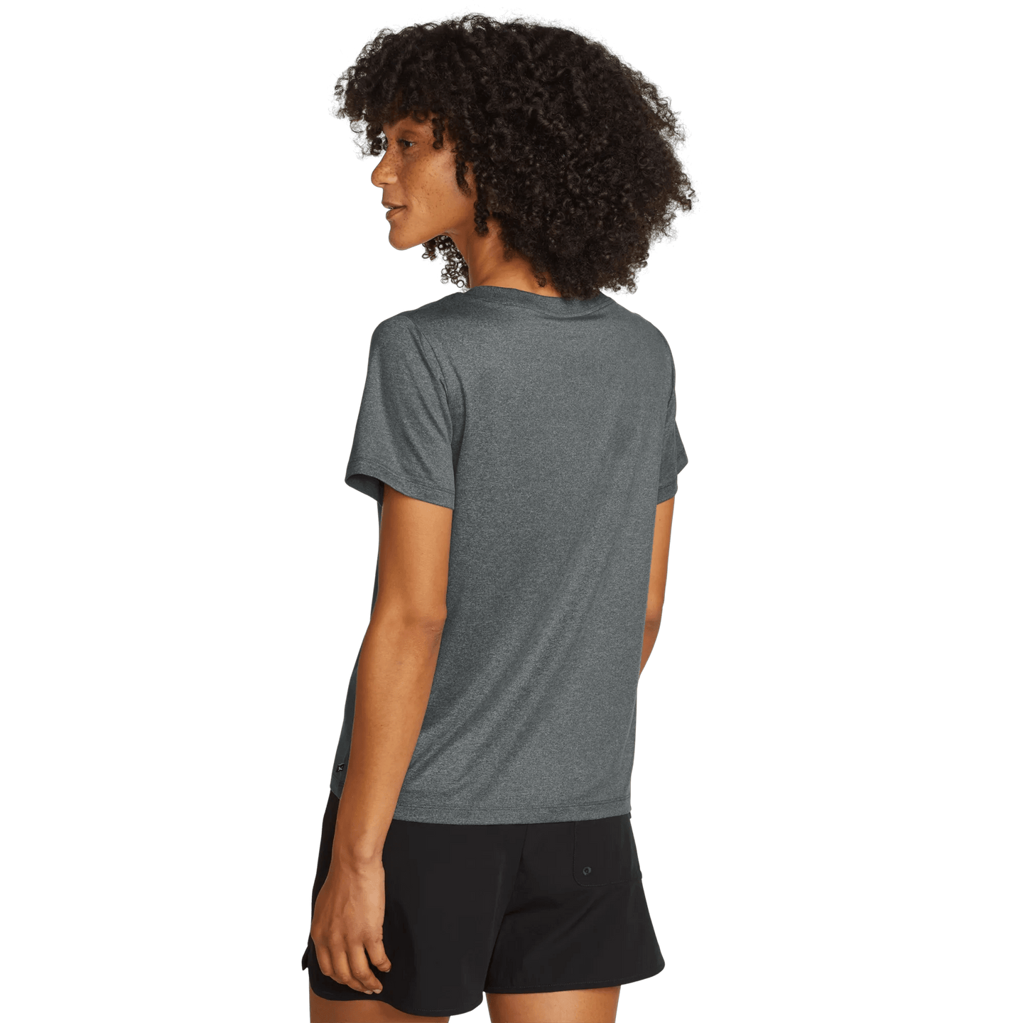 Women's Surreal Travel V-Neck T-Shirt-Slate-Regular-3