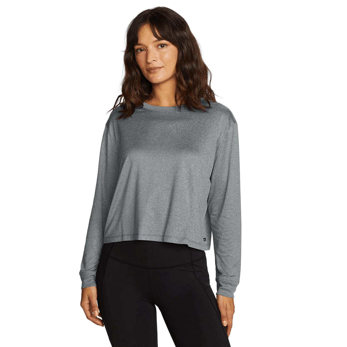 Women's Surreal Travel Long-Sleeve Shirt-Slate-Regular-1