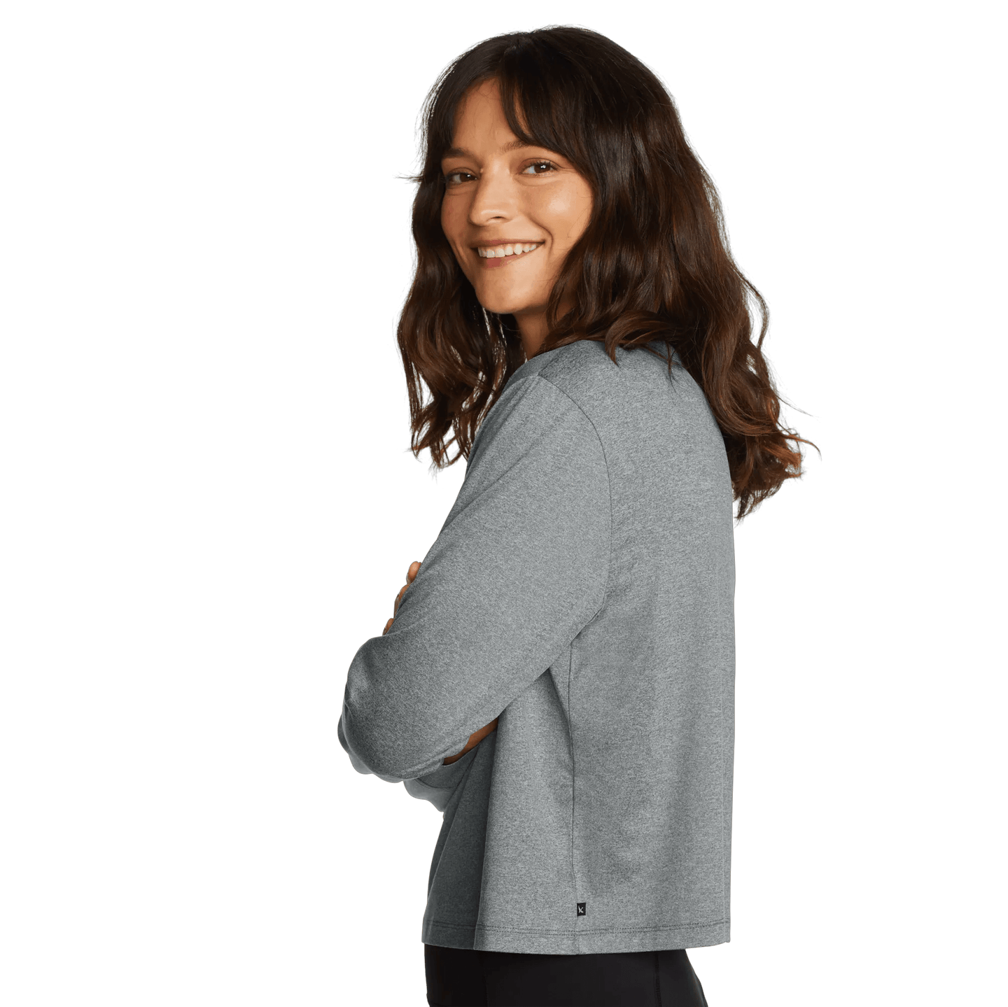 Women's Surreal Travel Long-Sleeve Shirt-Slate-Regular-7