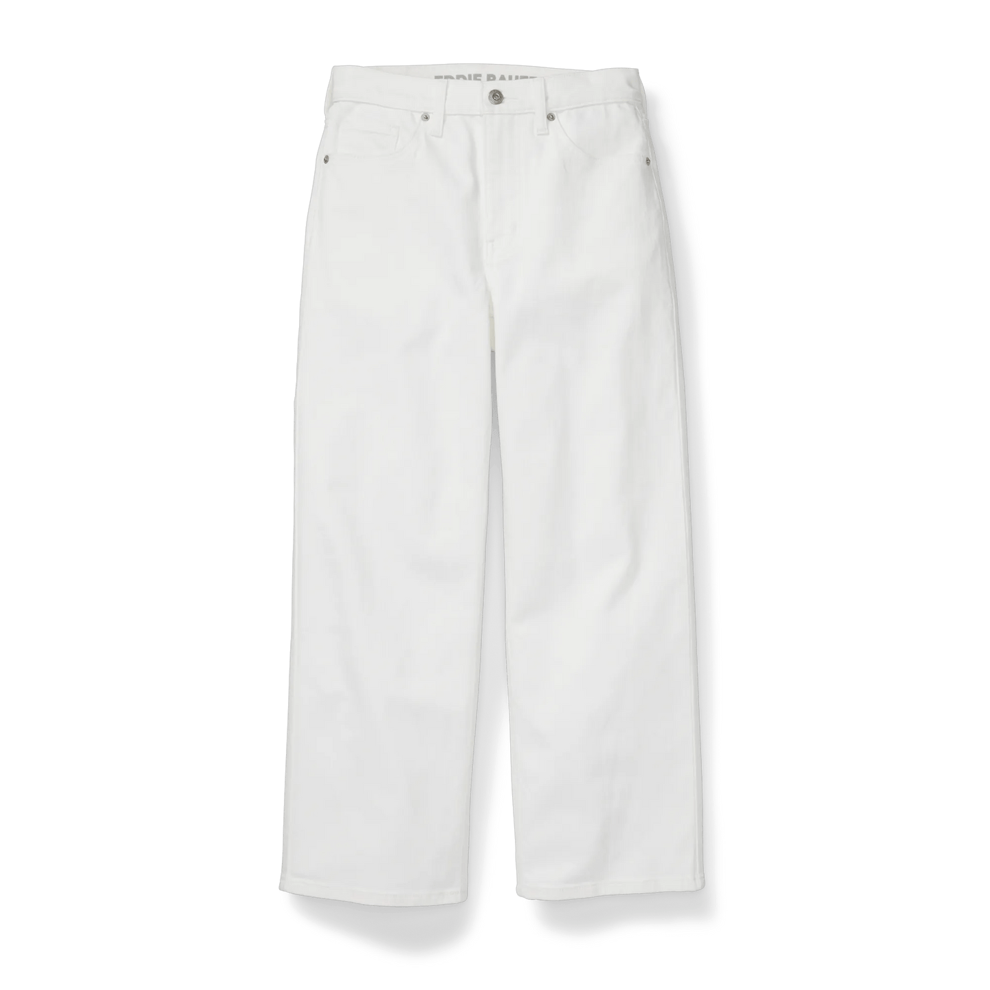 Women's Authentic Everyday High-Rise Cropped Jeans-White-Regular-11