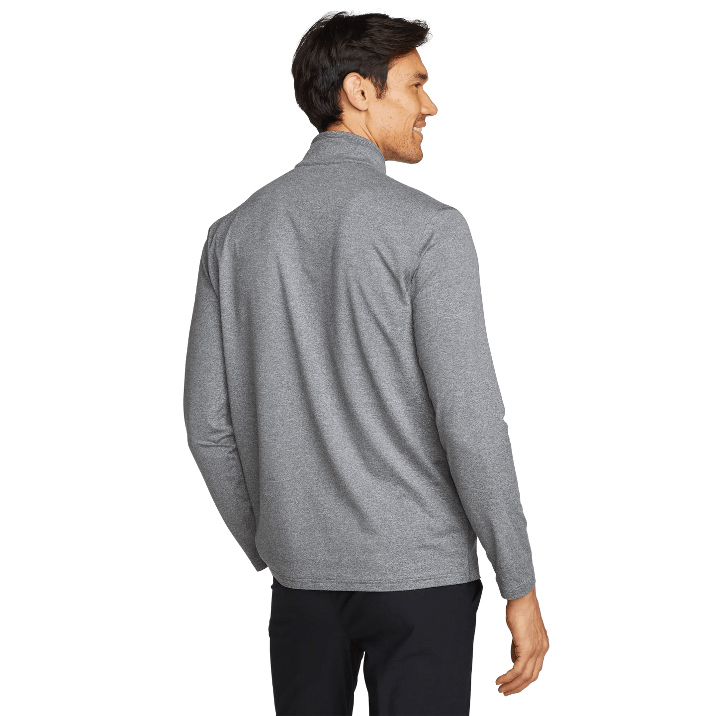 Men's Mountain Trek 1/2-Zip Mock-Med Htr Gray-Regular-5