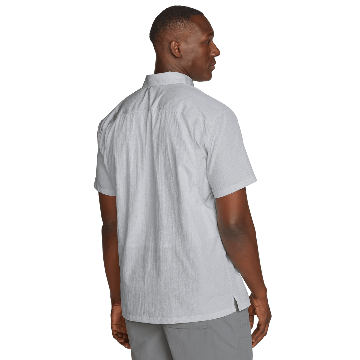 Men's UPF Guide 2.0 Short-Sleeve Shirt-Lt Gray-Regular-2