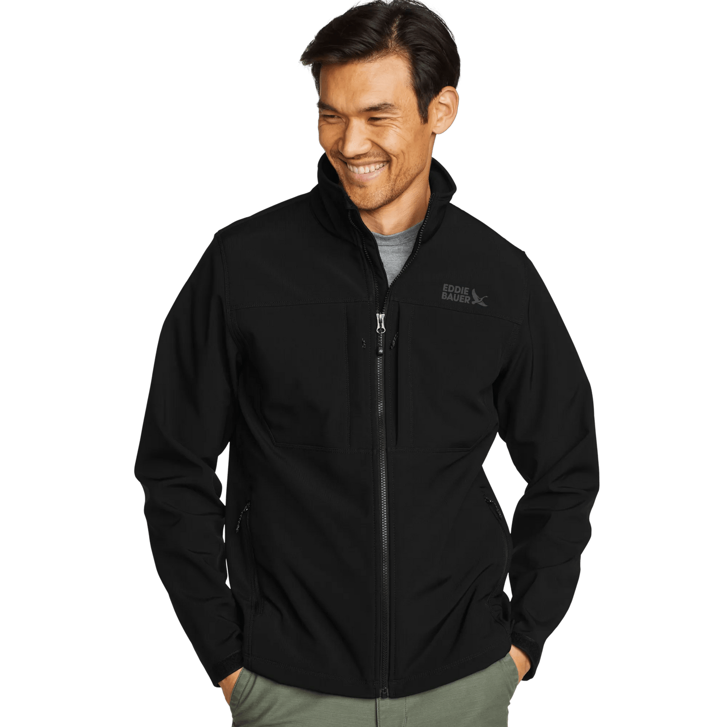 Men's Windfoil® Stretch Thermal Jacket-Black-Regular-6