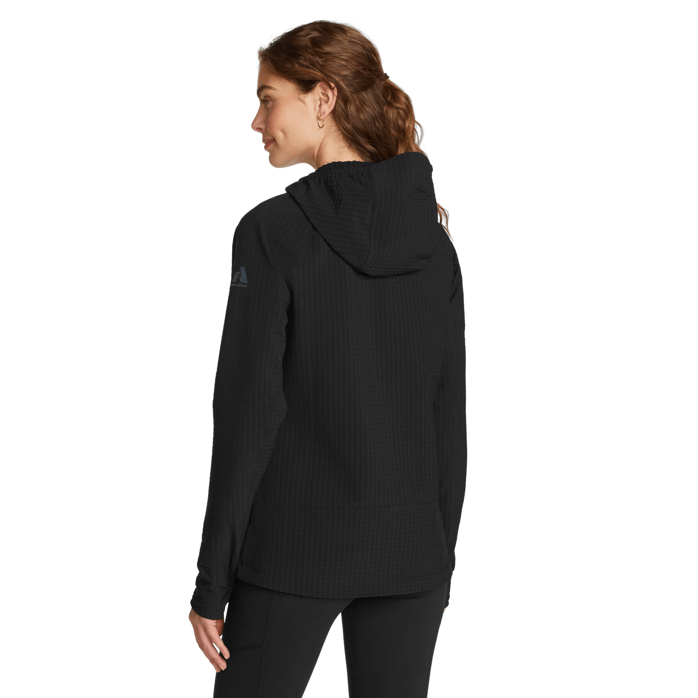 Women's Sandstone Backbone Grid Shell Jacket-Black-Regular-1