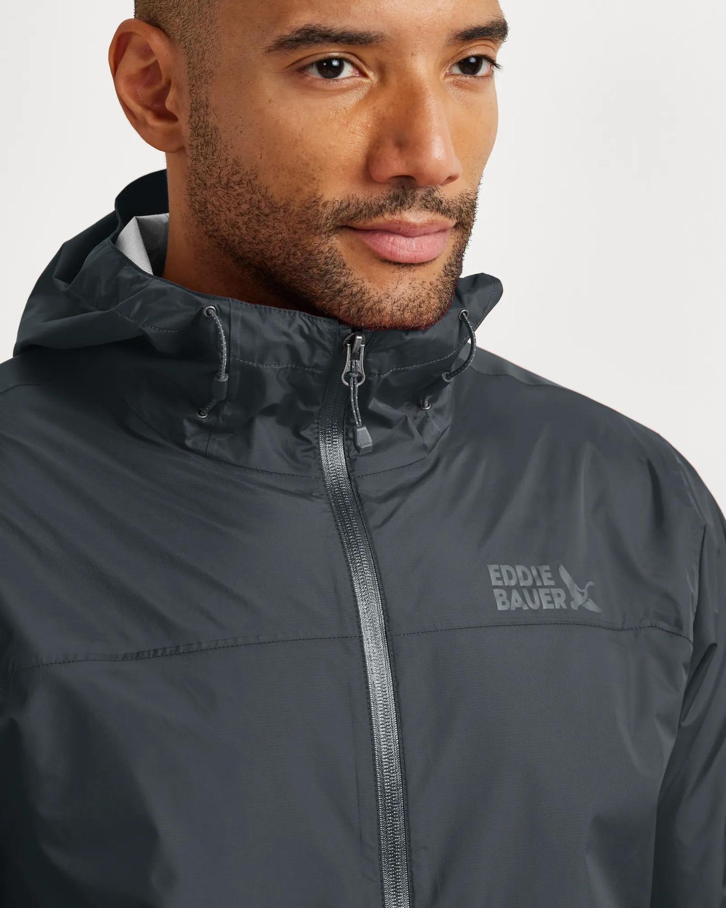 Men's RipPac® Pro Waterproof Hooded Rain Jacket-Storm-Regular-10