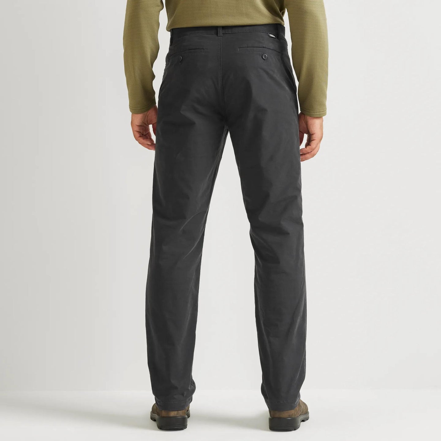 Men's Getaway Flex Fleece-Lined Chinos-Carbon-Regular-2