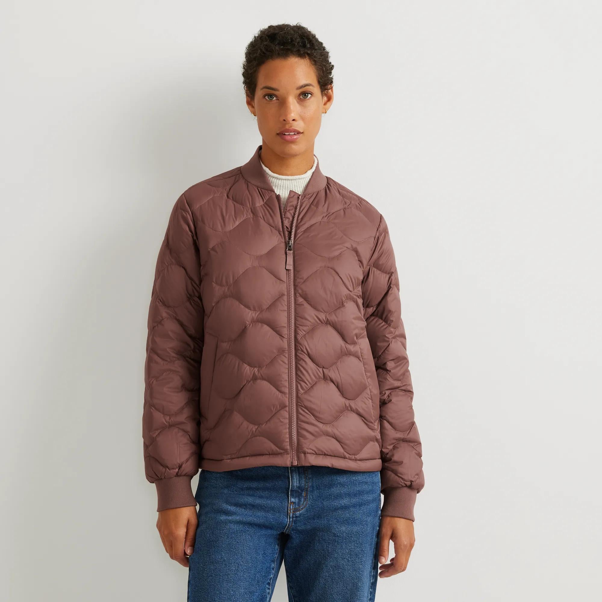 Eddie Bauer USA製 Melton Flight jacket Scouting America Eddie Bauer Fleece Jacket - Women's S-4XL