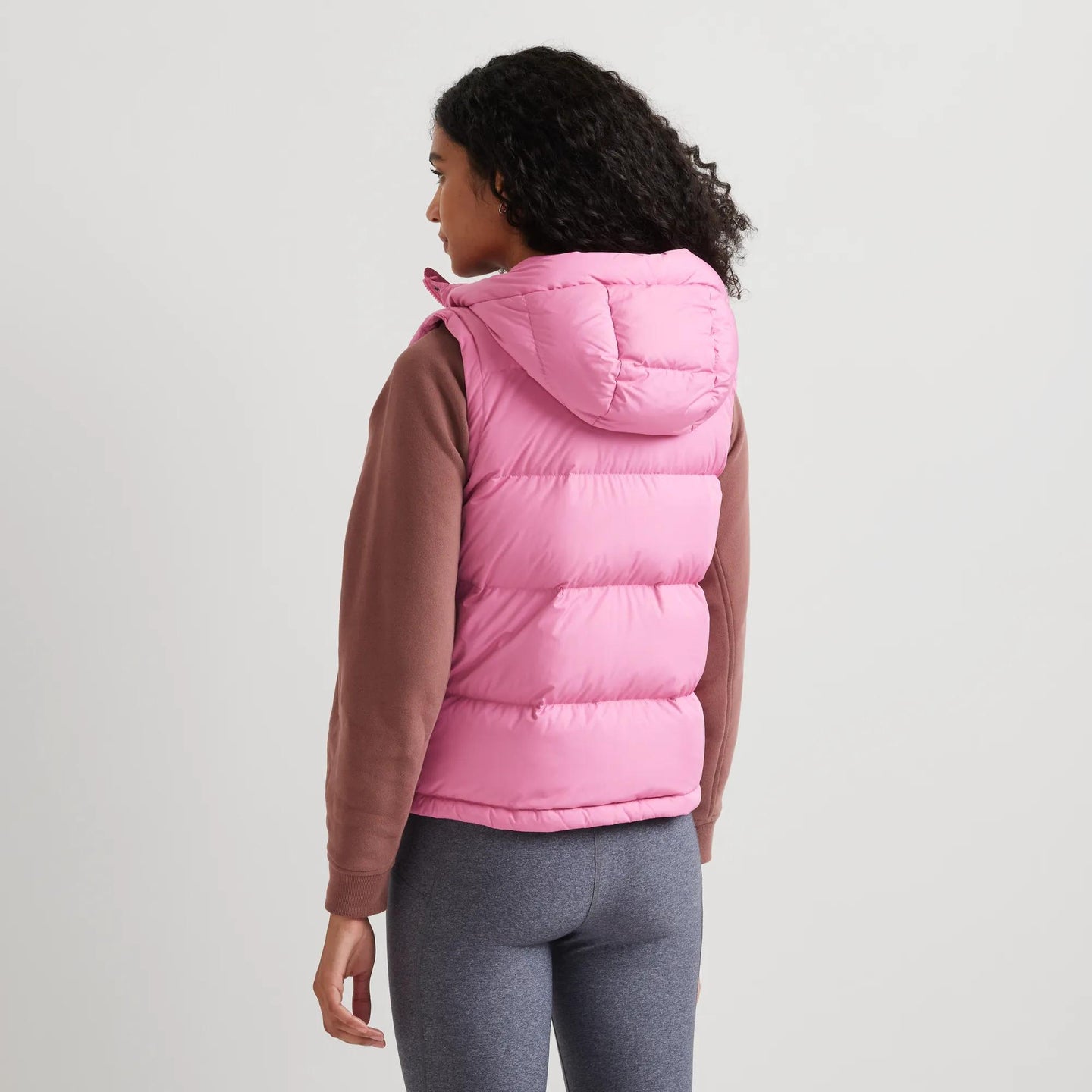 Doudoune matelassée avec capuche - Rose - - 3.60 Doudoune matelassée avec capuche - Rose - - 3.60