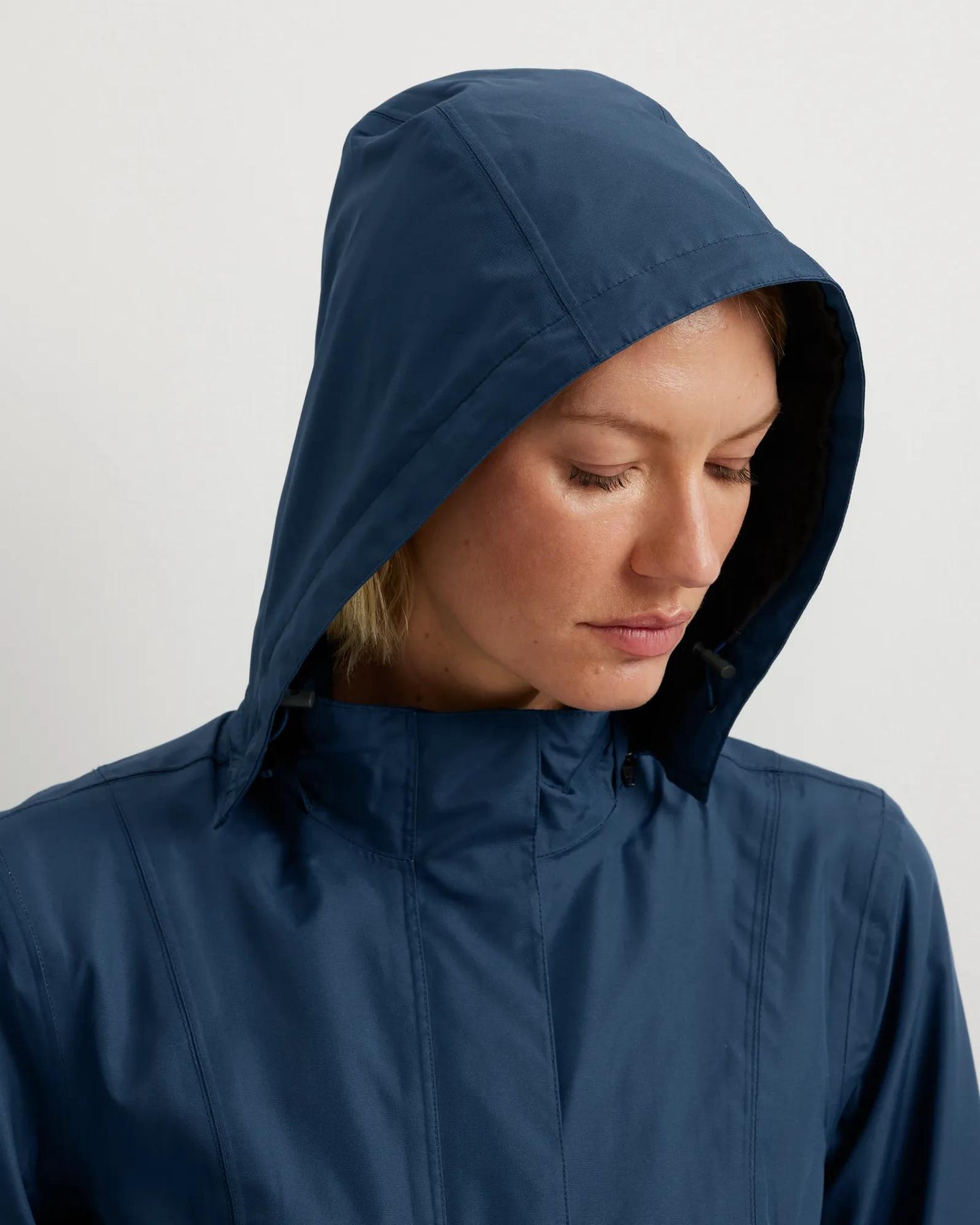 Women's Girl On The Go® Waterproof Hooded Trench Coat-Dusk-Regular-10