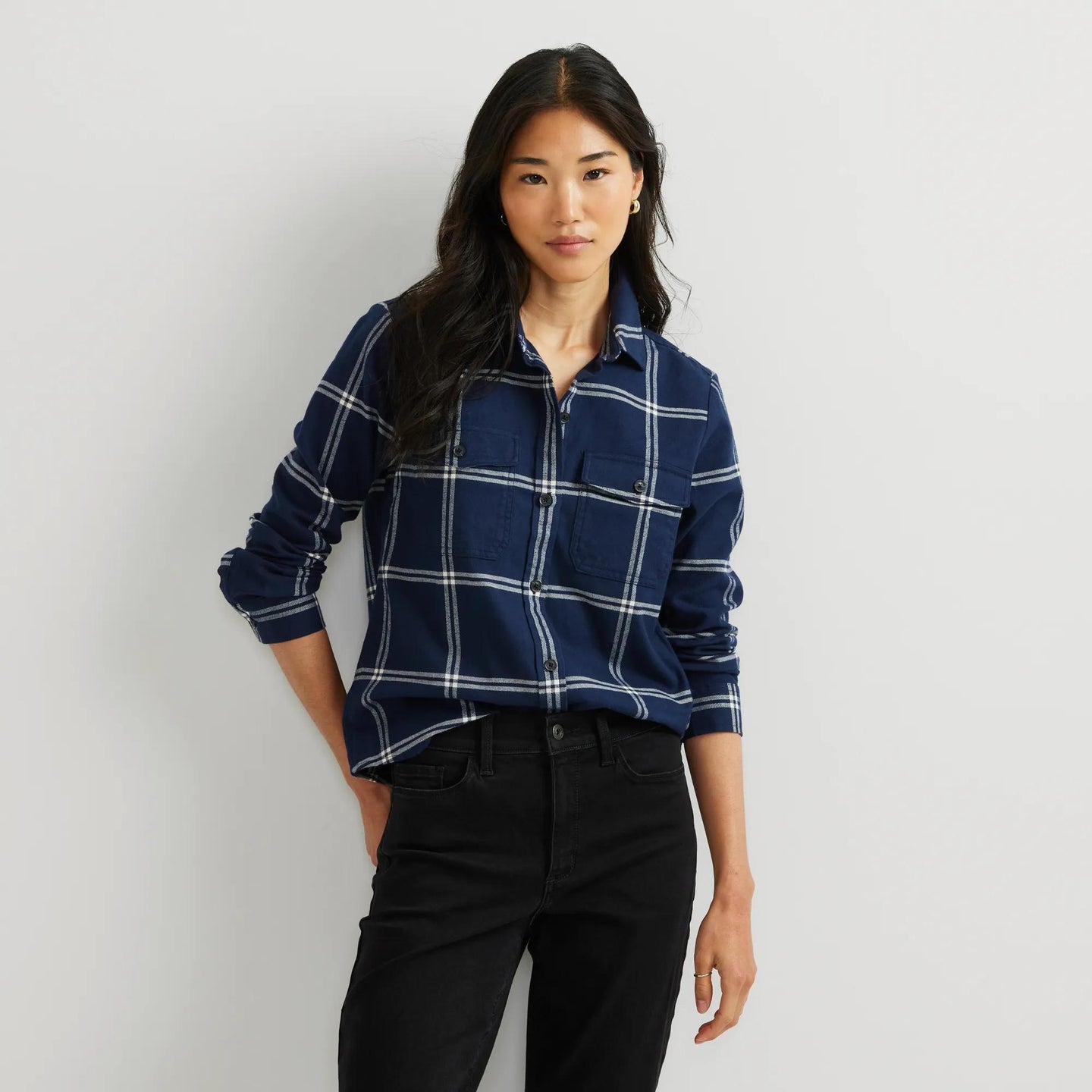 Women's Stine's Favorite Flannel-Brook-Regular-2