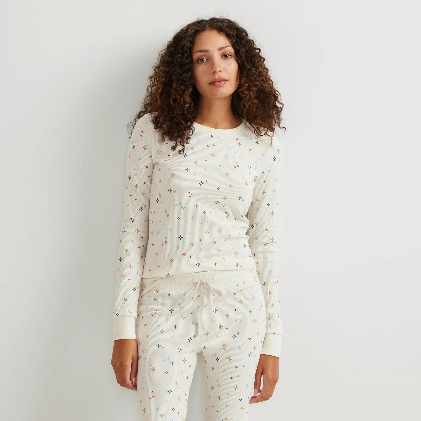 Women's Infinity Thermal Crew-Cream-Regular-1