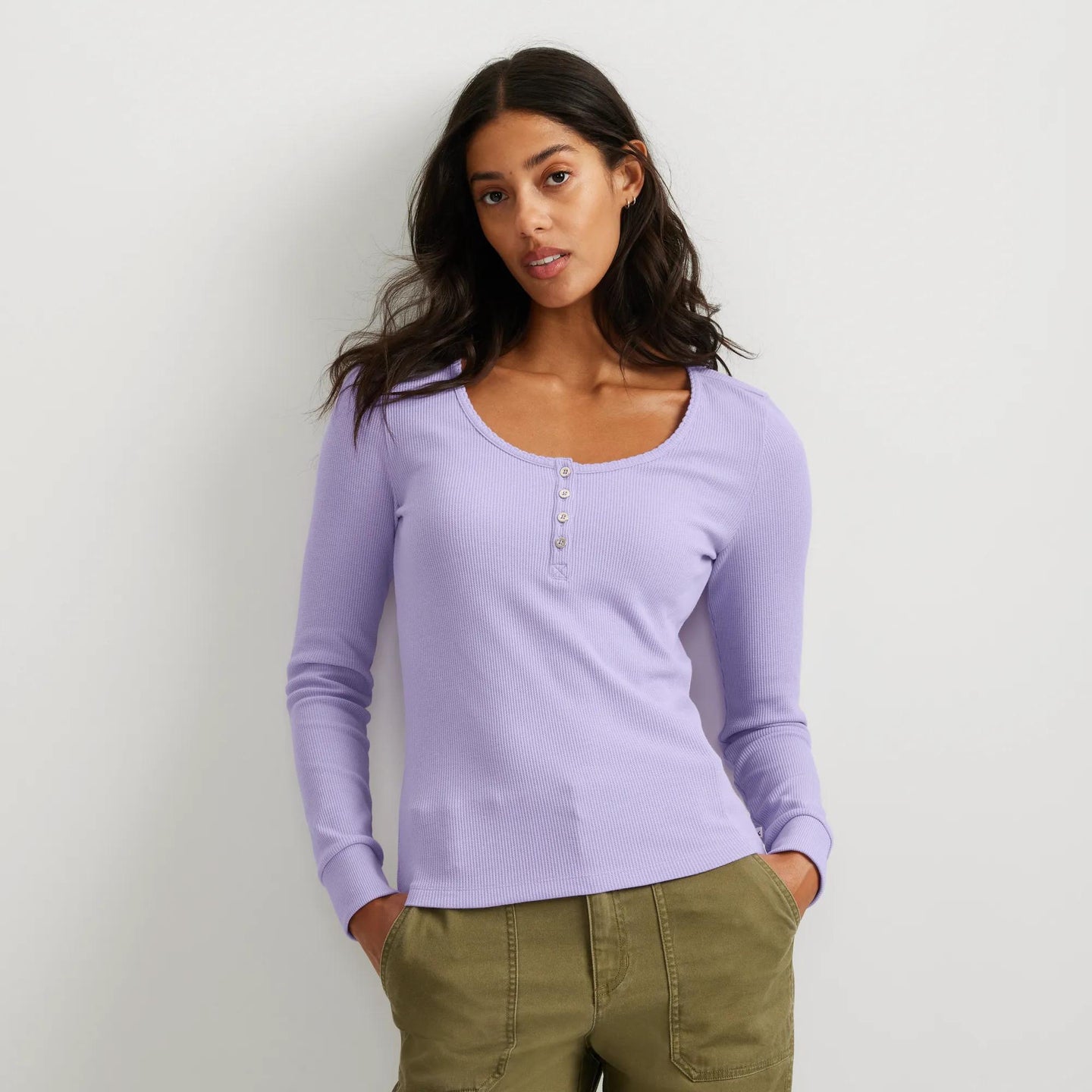 Women's Infinity Thermal Henley-Iris-Regular-4